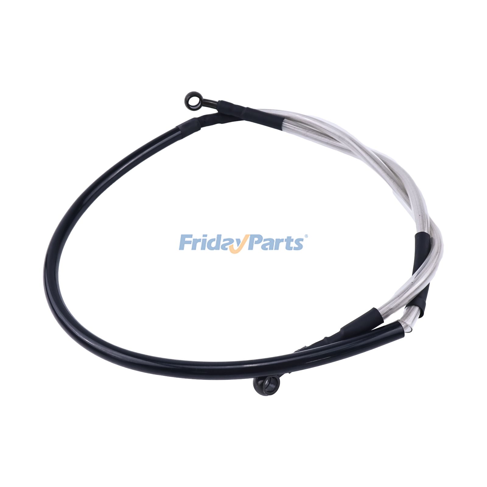 Front Brake Braided Hose Line 45125-MAC-681 for Honda CR125R CR250R 1995-2007 CR500R 1995-2001