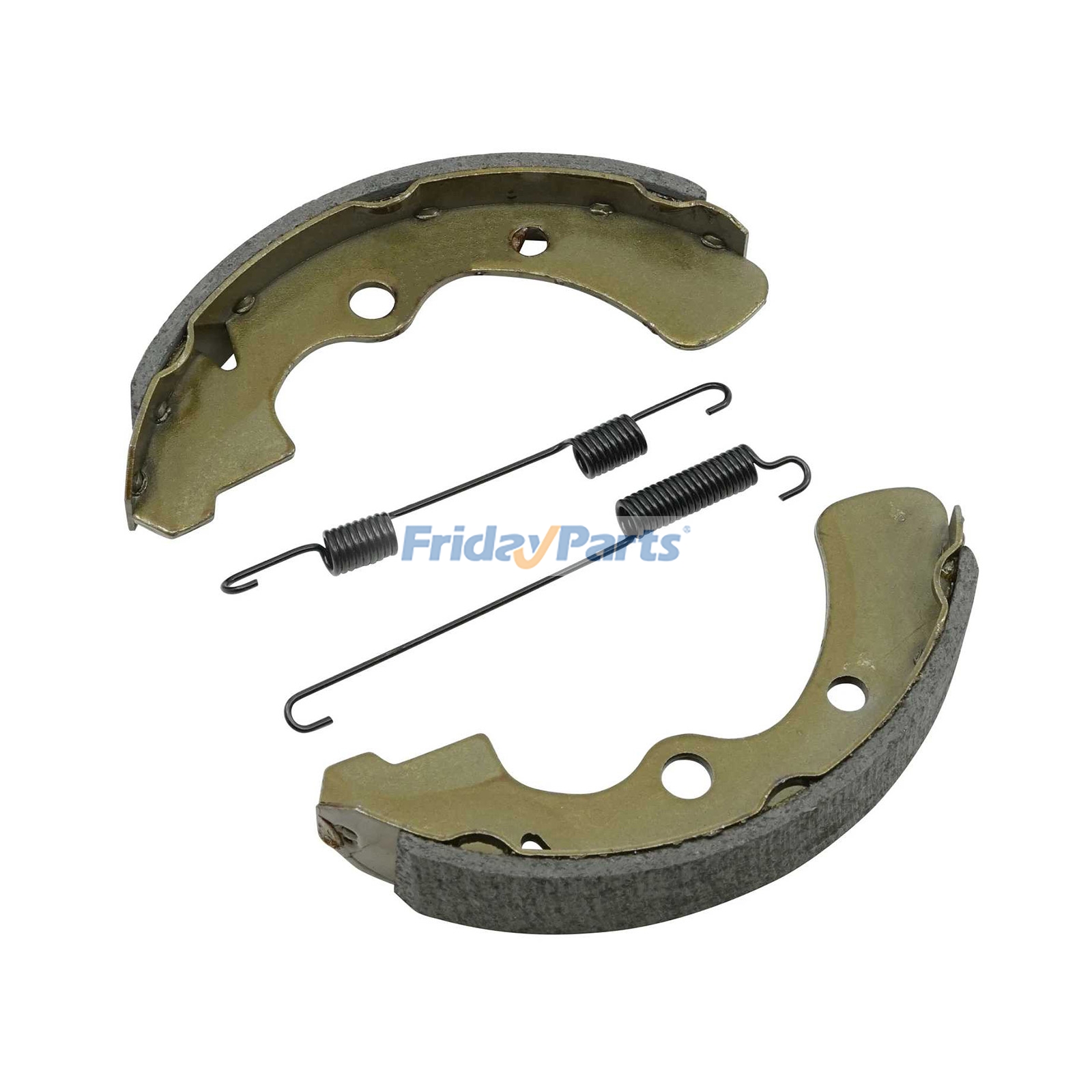 Front Brake Shoe Set 41048-7501 for Kawasaki UTV Mule 1000 2500 2510 2520 3000 3010 3020 4000 4010