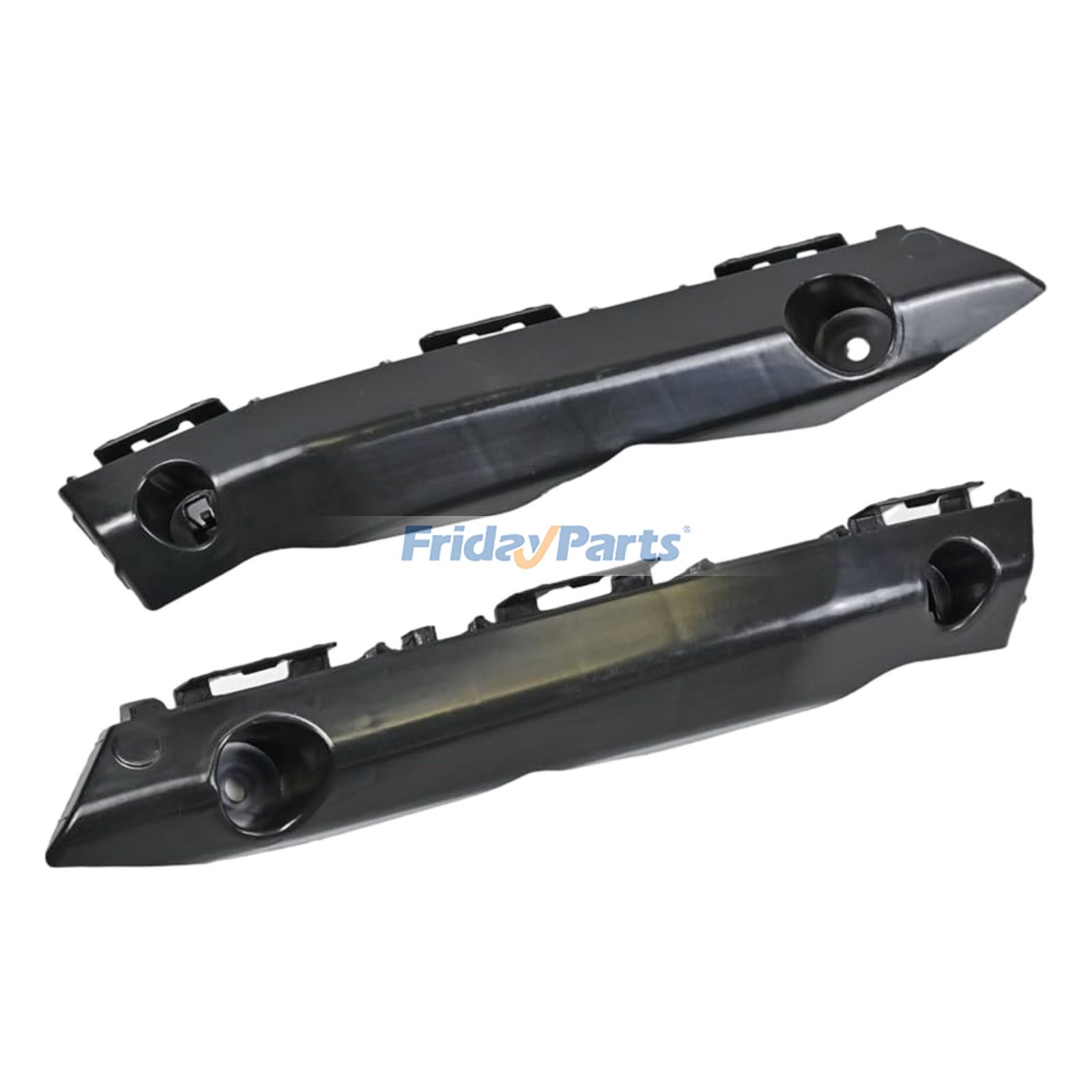 1 Pair Front Bumper Bracket Supports Left Right TO1032121 TO1033121 52535-06190 52536-06190 for Toyota Camry 2015-2017