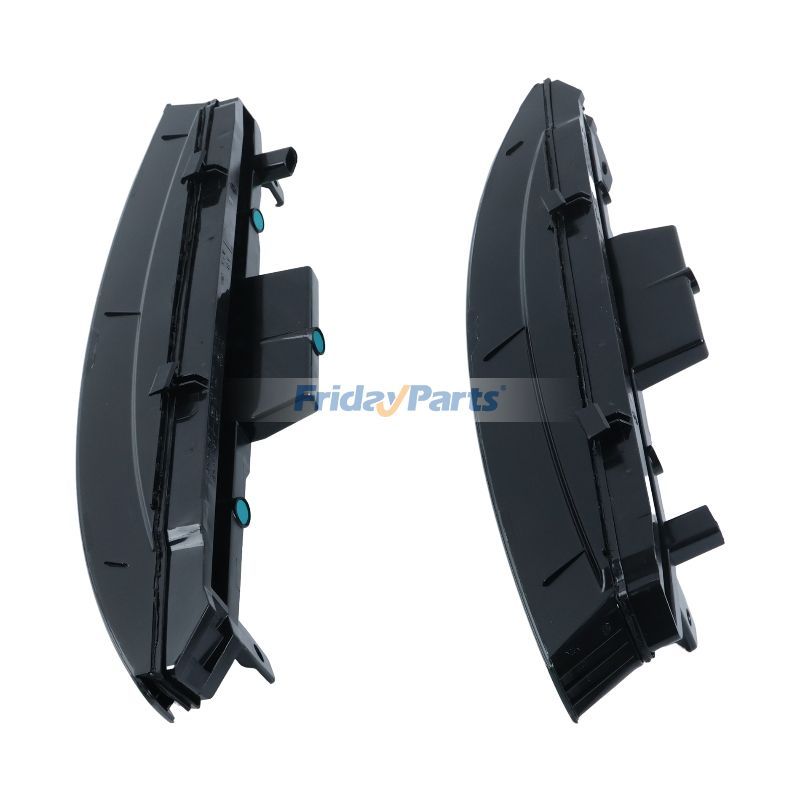 Luz LED de señal de giro del parachoques delantero 4L0953042D 4L0953041D para Audi Q7 2007-2015 de FridayParts