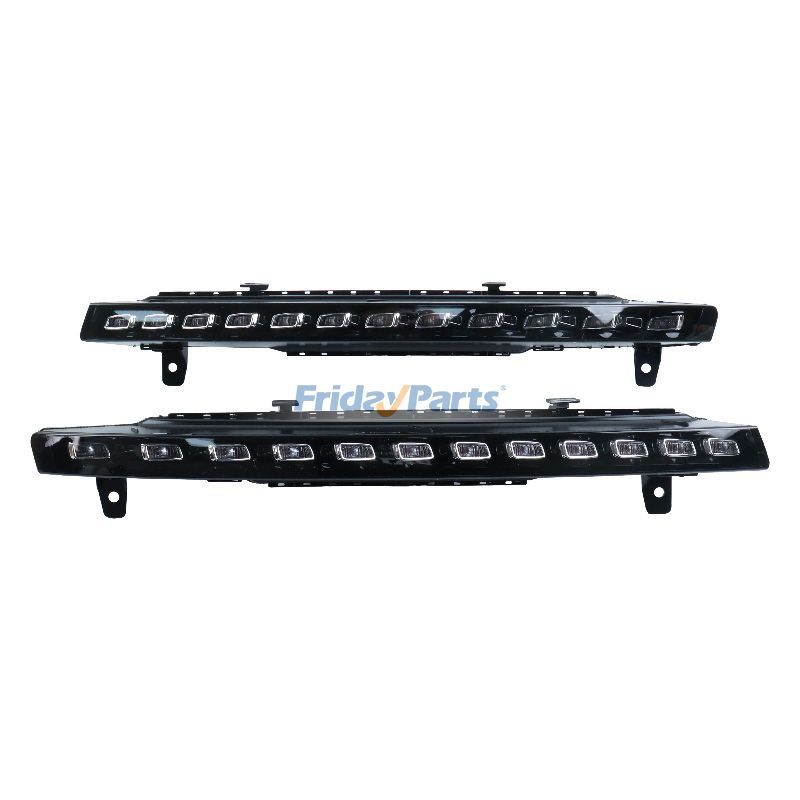 Luz LED de señal de giro del parachoques delantero 4L0953042D 4L0953041D para Audi Q7 2007-2015