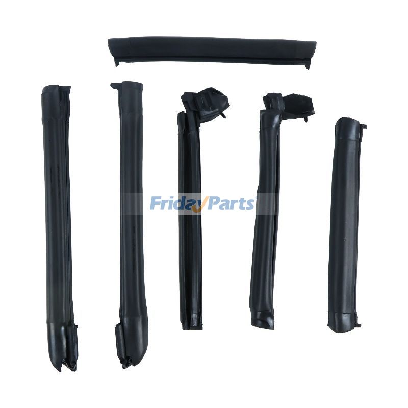  Front Center Rail Rubber Weatherstrip Kit For Ford
