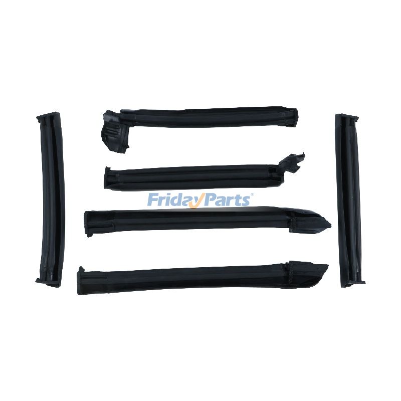 Front Center Rail Rubber Weatherstrip Kit For Ford Vehicle
