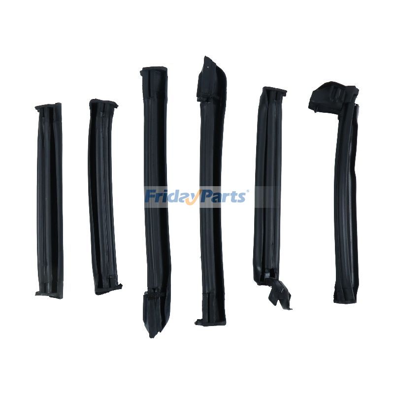 Front Center Rail Rubber Weatherstrip Kit for Vehicle