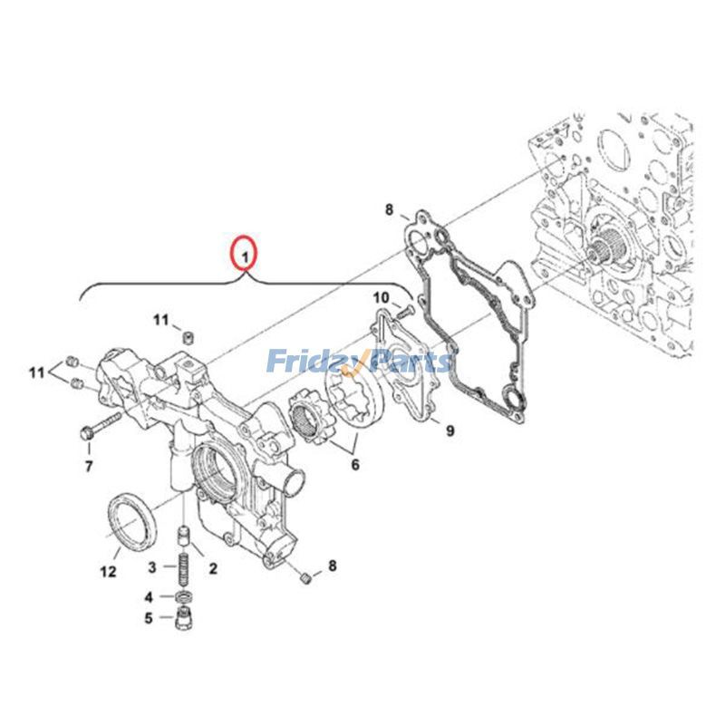 Front Cover For BOBCAT Loader