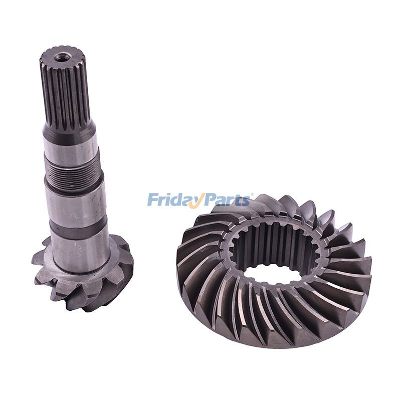 Couronne et pignon avant à engrenage coniquepour Tracteur