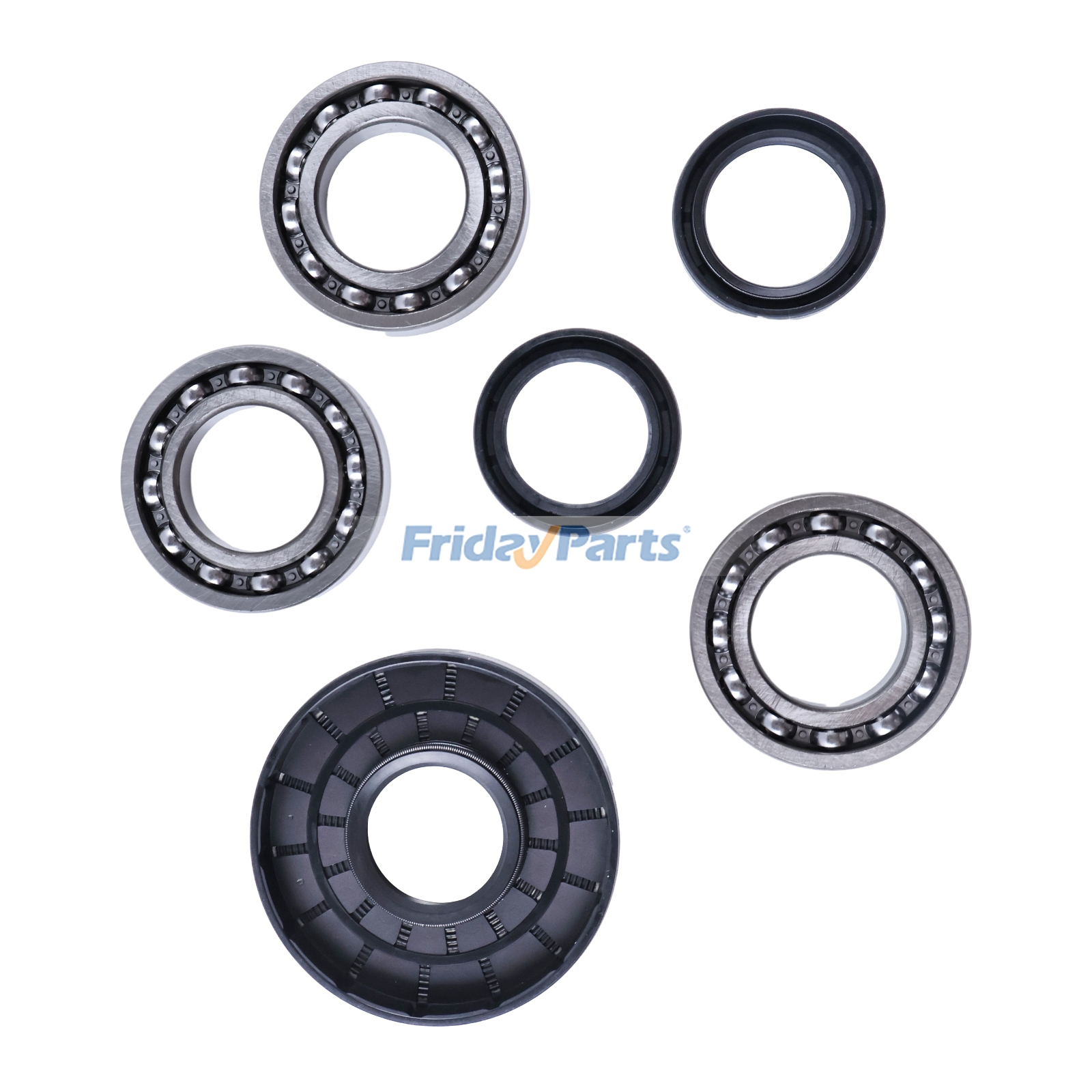 Kit de cojinetes diferencial delantero 3235470 3234936 25-2105 para Polaris Sportsman 400 450 500 570 Ranger 800 2013-2023 para ATV/UTV Para Polaris FridayParts