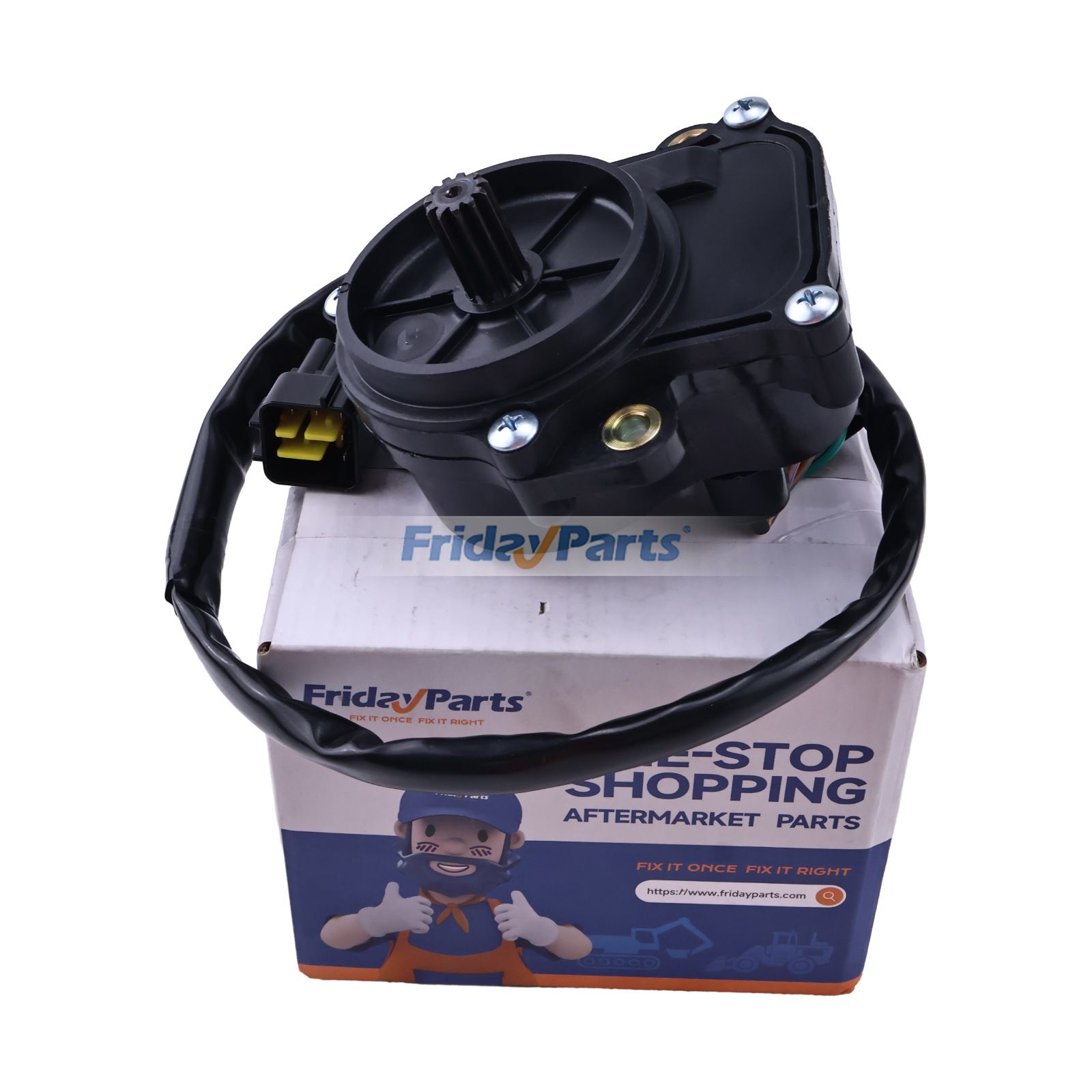 Front Differential Servo Actuator 3B4-4616A-02-00 for Yamaha Big Bear 400 Grizzly 350 450 550 Rhino 700 2007-2014