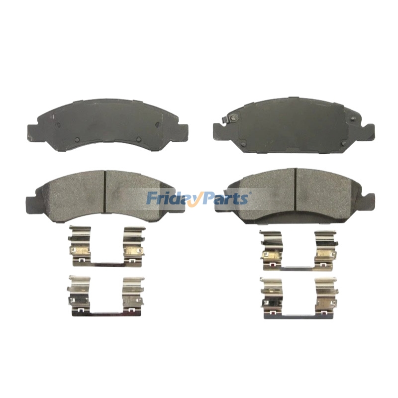 Front Disc Brake Pad Kit 25910431 23487649 22742382 for Cadillac Escalade XTS Chevrolet Avalanche Silverado GMC Sierra Yukon