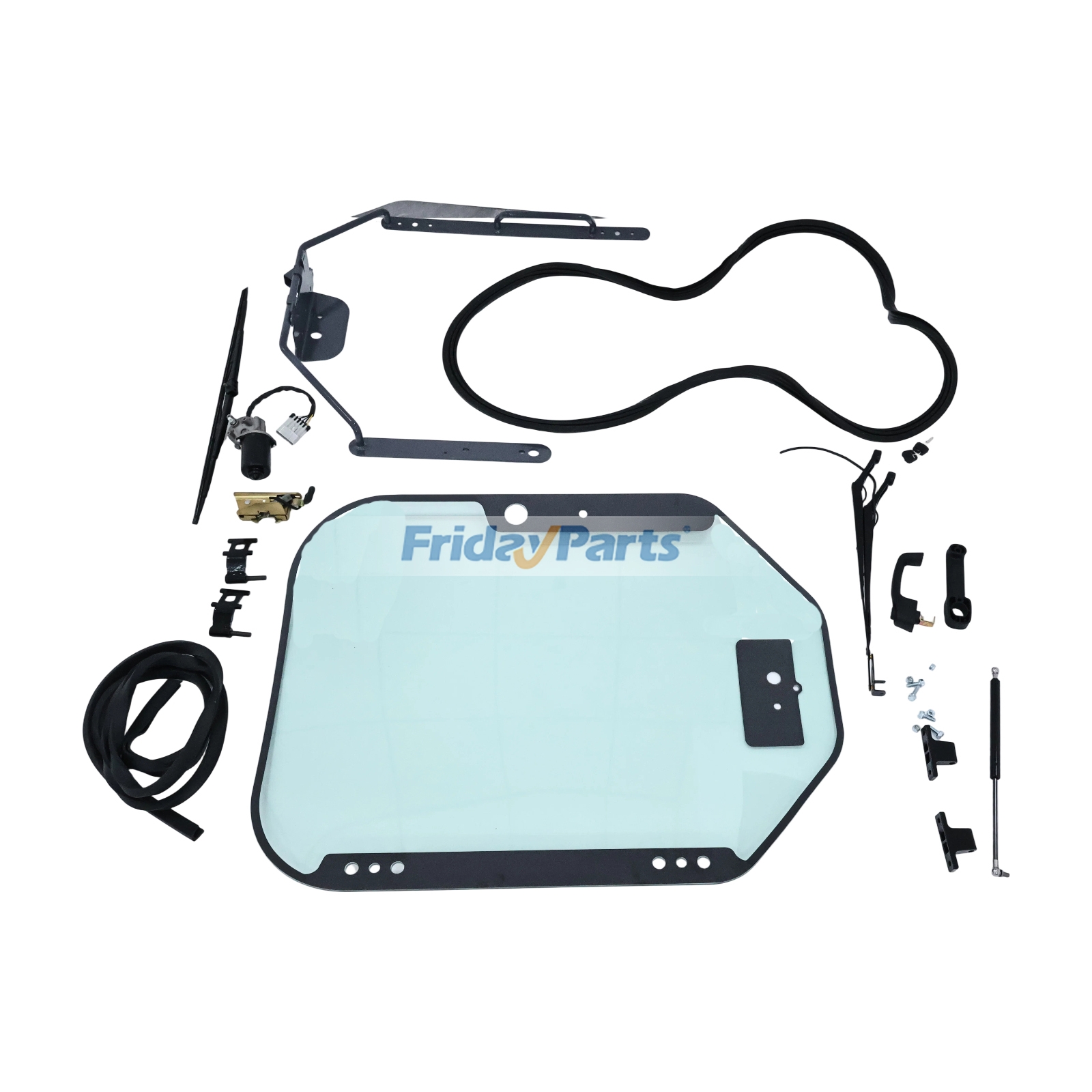 Front Door Glass Kit For BOBCAT Loader