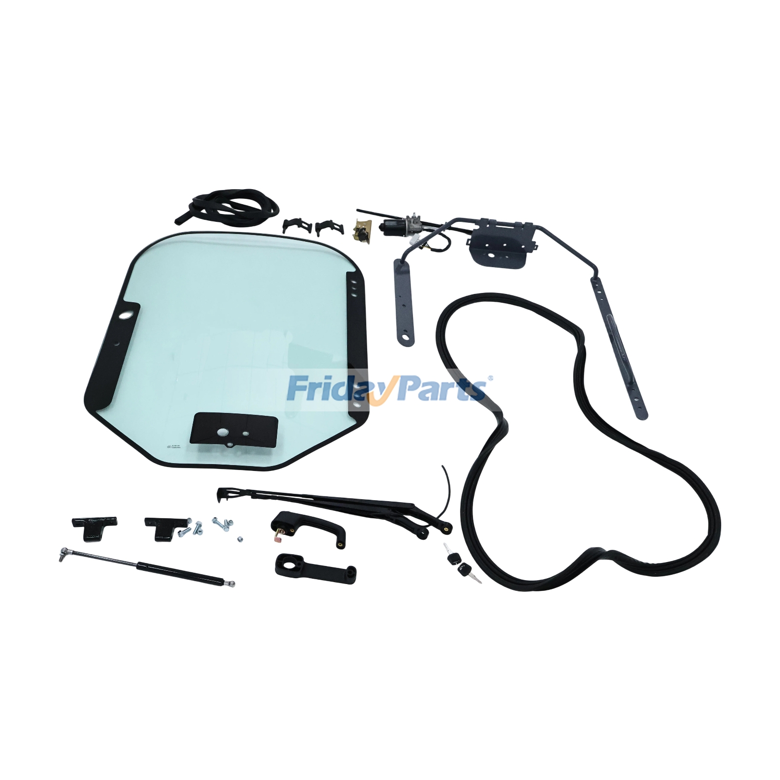 Front Door Glass Kit 7120402 7120401 for Bobcat Loader S450 S510 S530 S550 S630 T650 for less