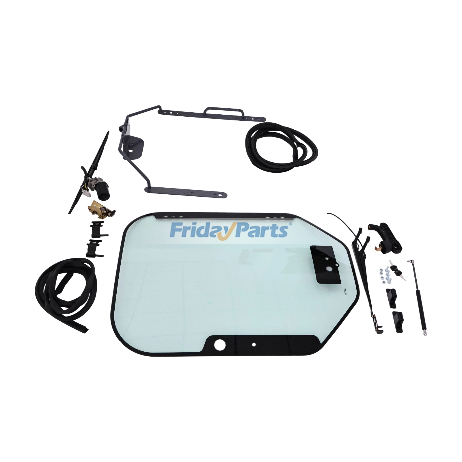 Front Door Glass Kit for Loader