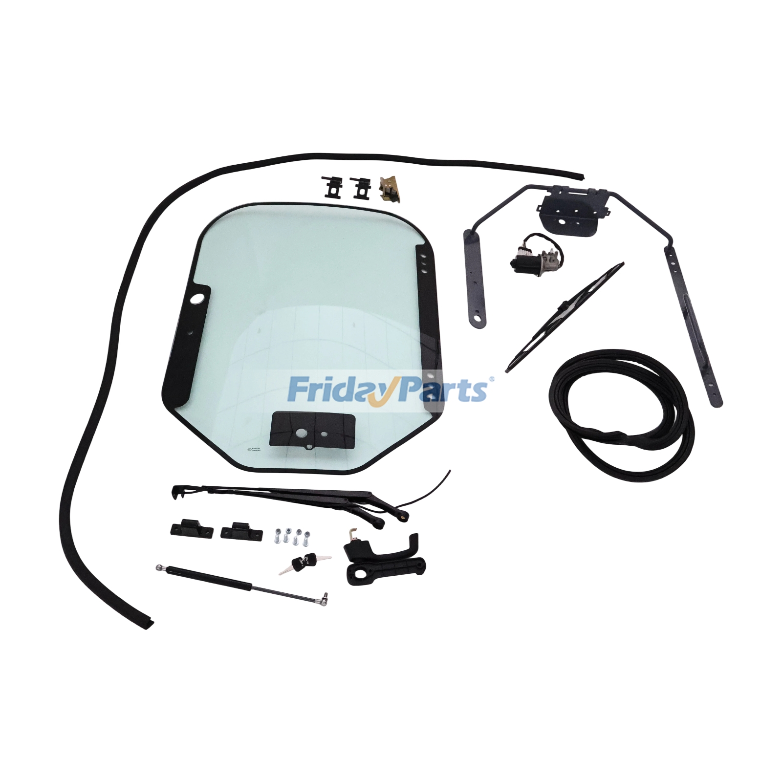 Front Door Glass Kit 7120402 7120401 for Bobcat Loader S450 S510 S530 S550 S630 T650