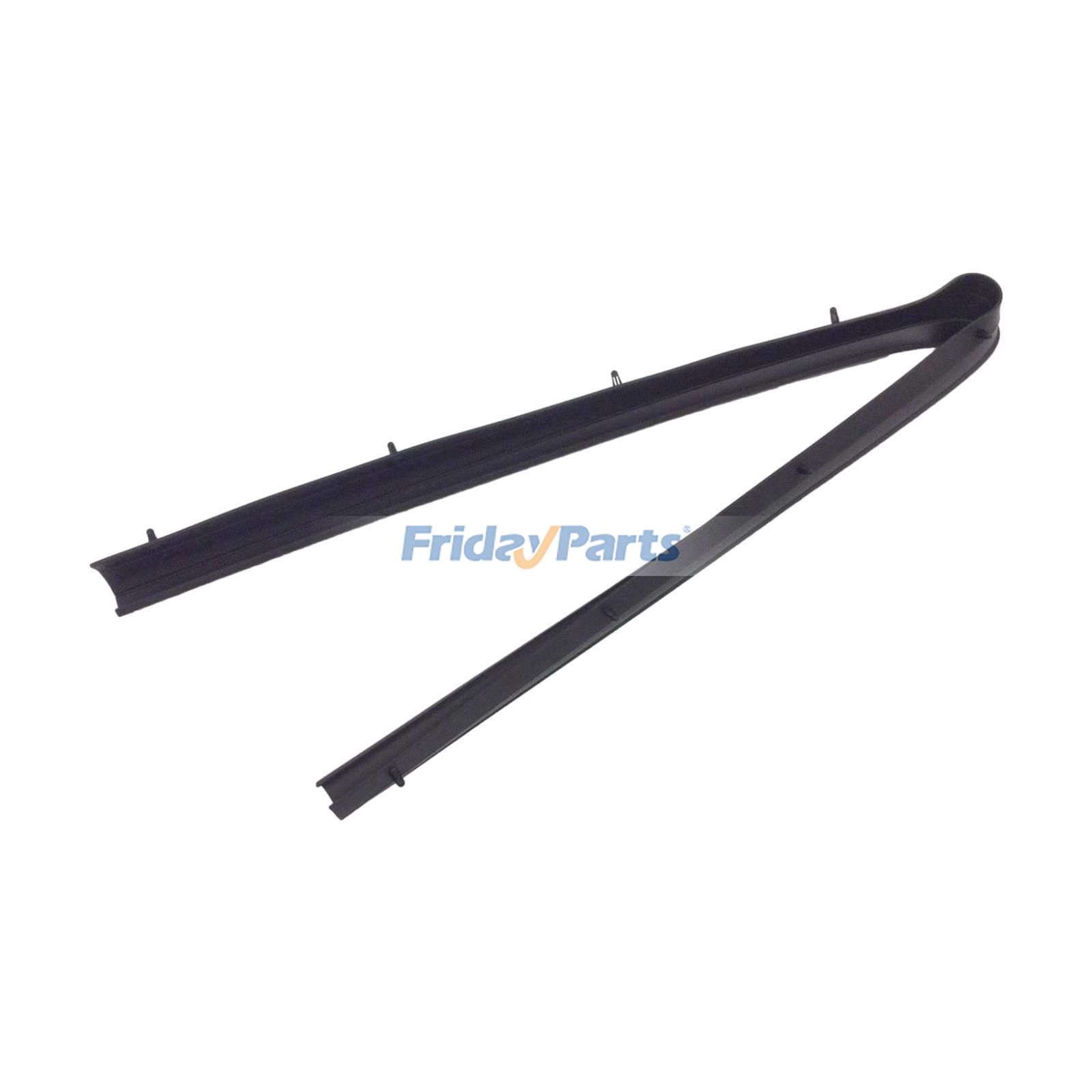 1 Pair Front Door Lower Weatherstrip Z-2520758-AA for Ford F250 F350 F450 F550 1999-2017