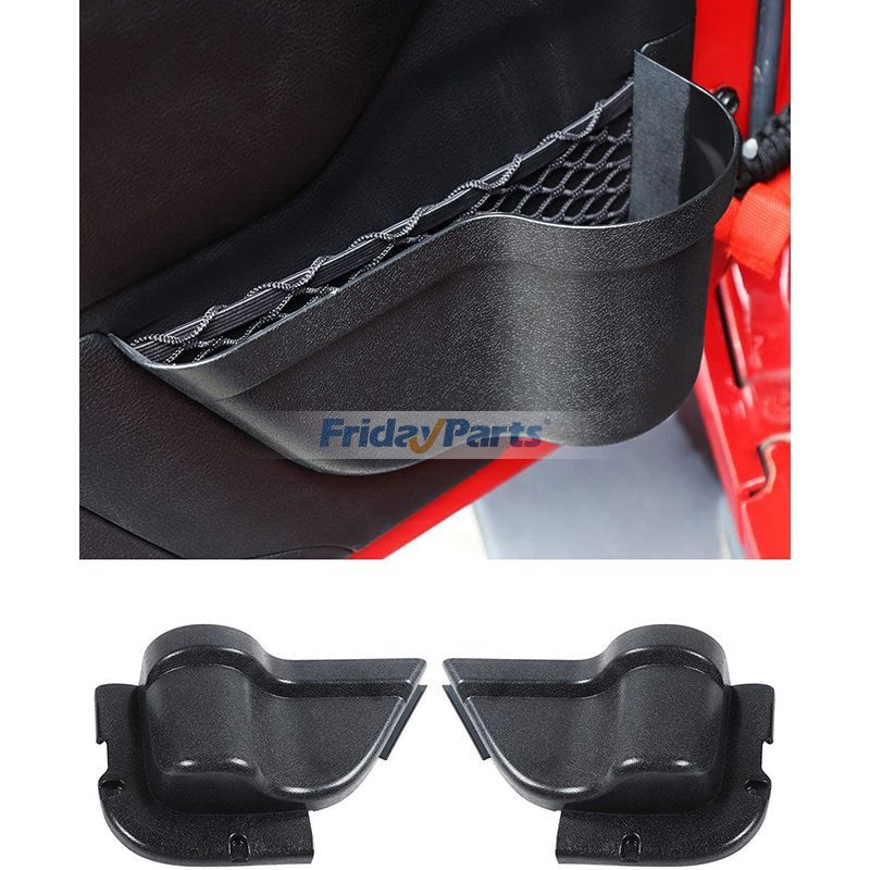FridayParts 2 Pcs Front Tür Seite Einsatz Lagerung Box Tür Organizer Taschen 2011-2018