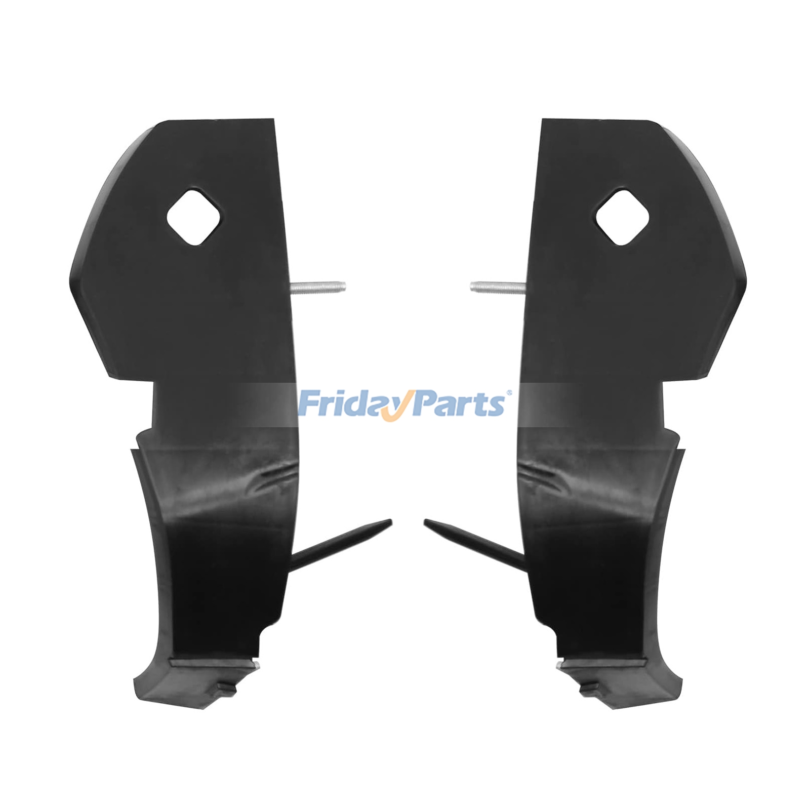 Front Driver and Passenger Side Bumper Mounting Bracket 68043392AA 68043393AA for Dodge Challenger 2008-2014 3.6L V6 5.7L V8