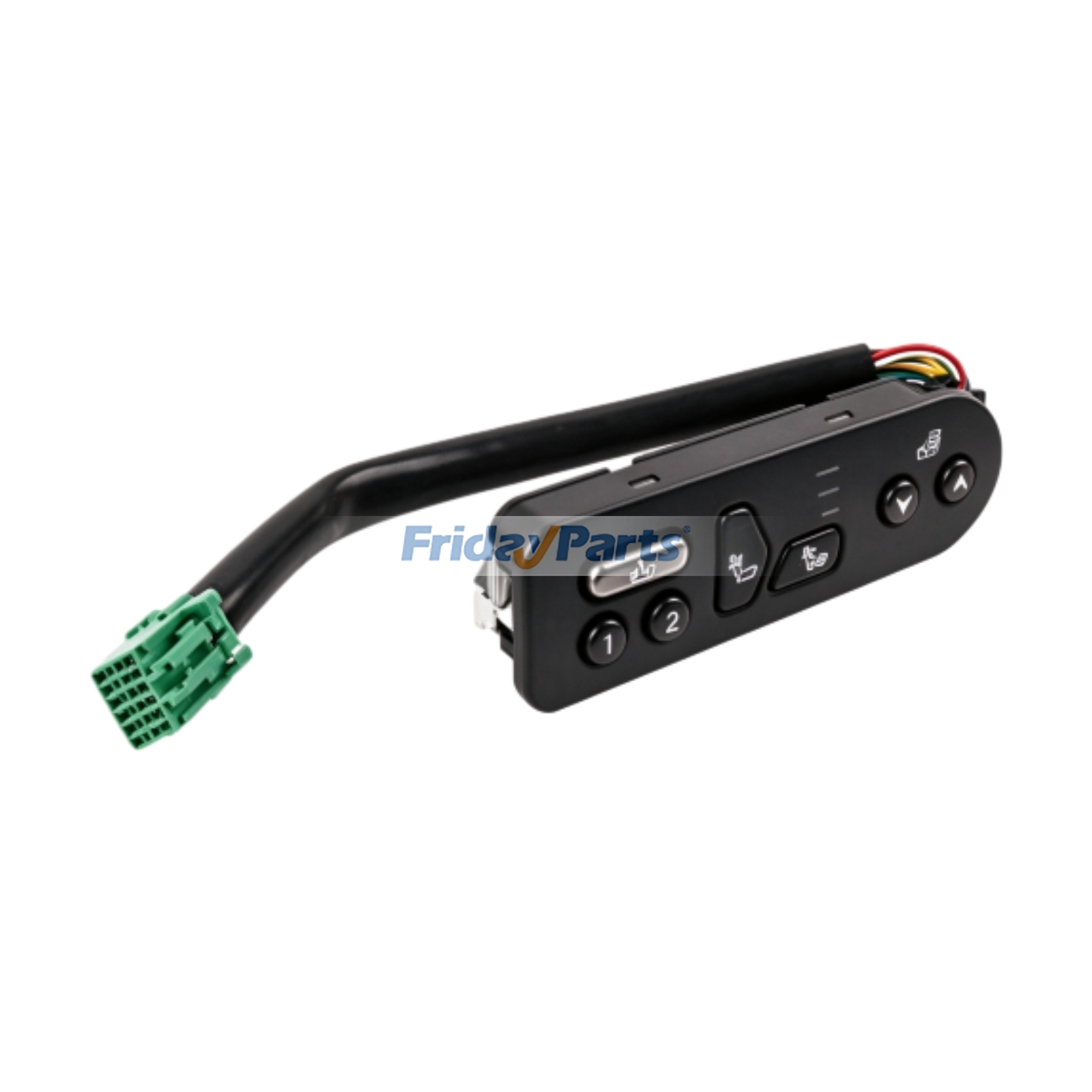 Przełącznik pamięci i ogrzewania fotela kierowcy z przodu 15117126 do modeli Hummer H2 2003-2007, GMC Sierra Yukon, Chevrolet Silverado, Suburban, Cadillac Escalade 2003-2006