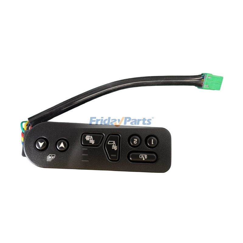 Front Driver Side Seat Memory & Heater Switch 15117126 for Hummer H2 2003-2007 GMC Sierra Yukon Chevrolet Silverado Suburban Cadillac Escalade 2003-2006