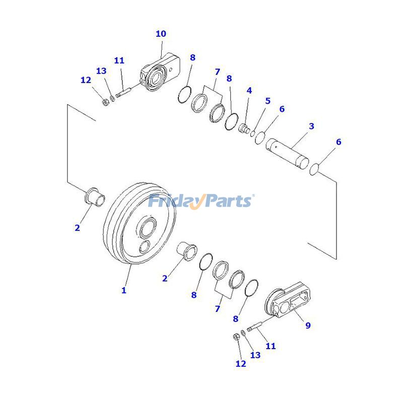 Front Idler for Engine,Excavator