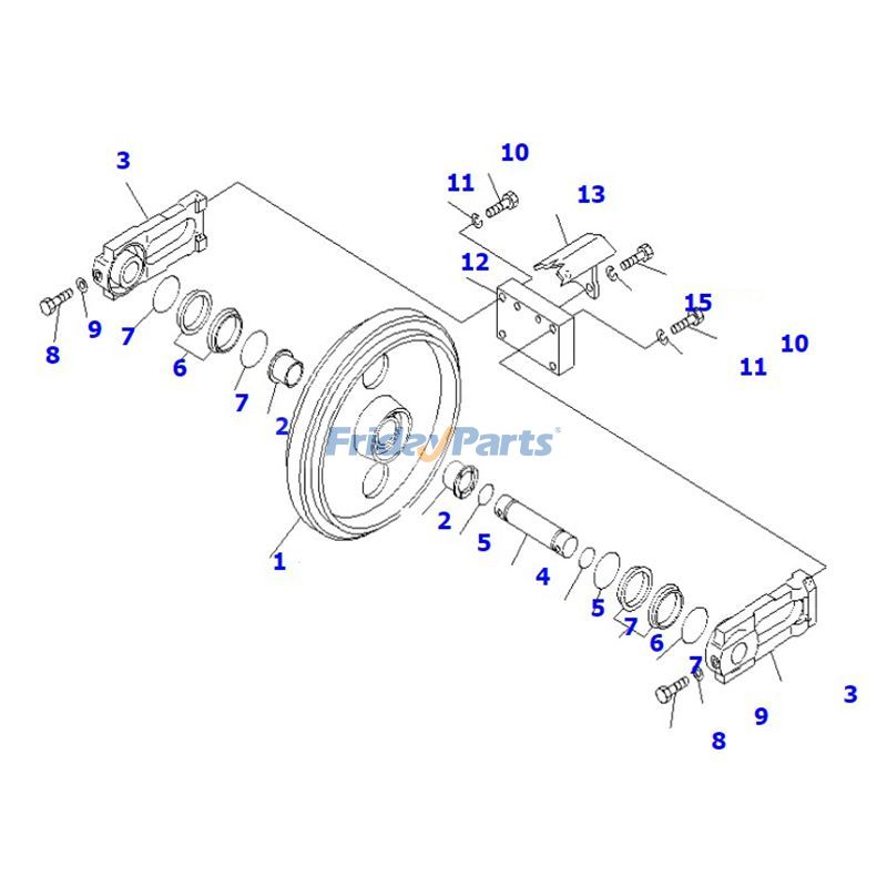 Front Idler for Excavator