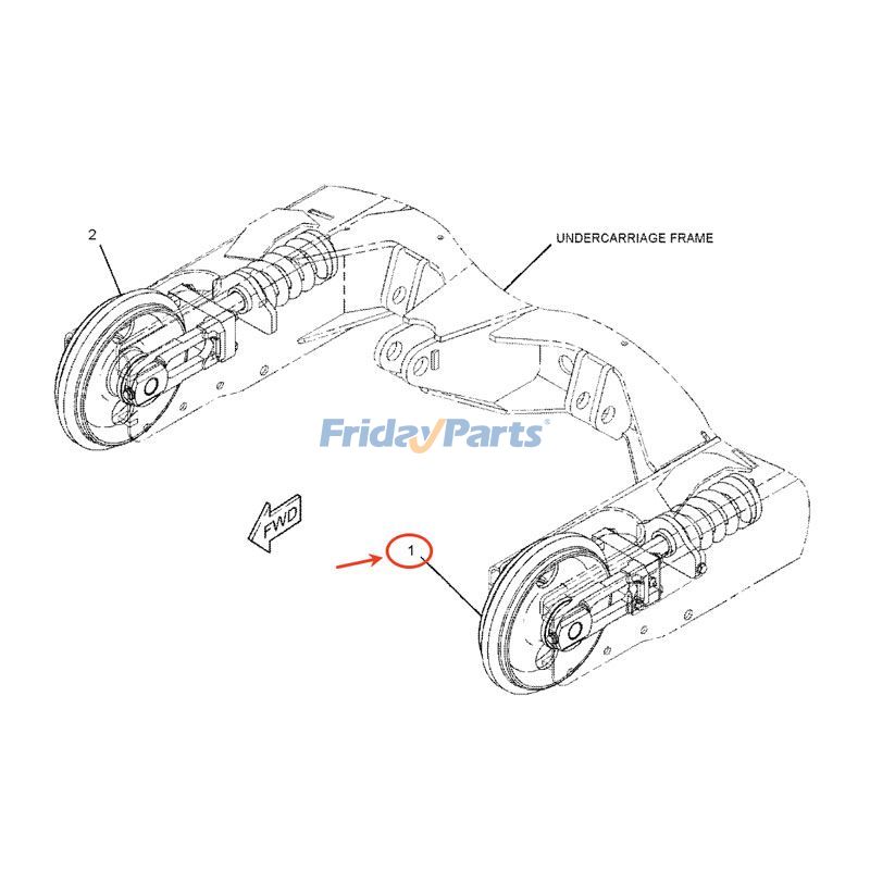 Front Idler for Engine,Excavator