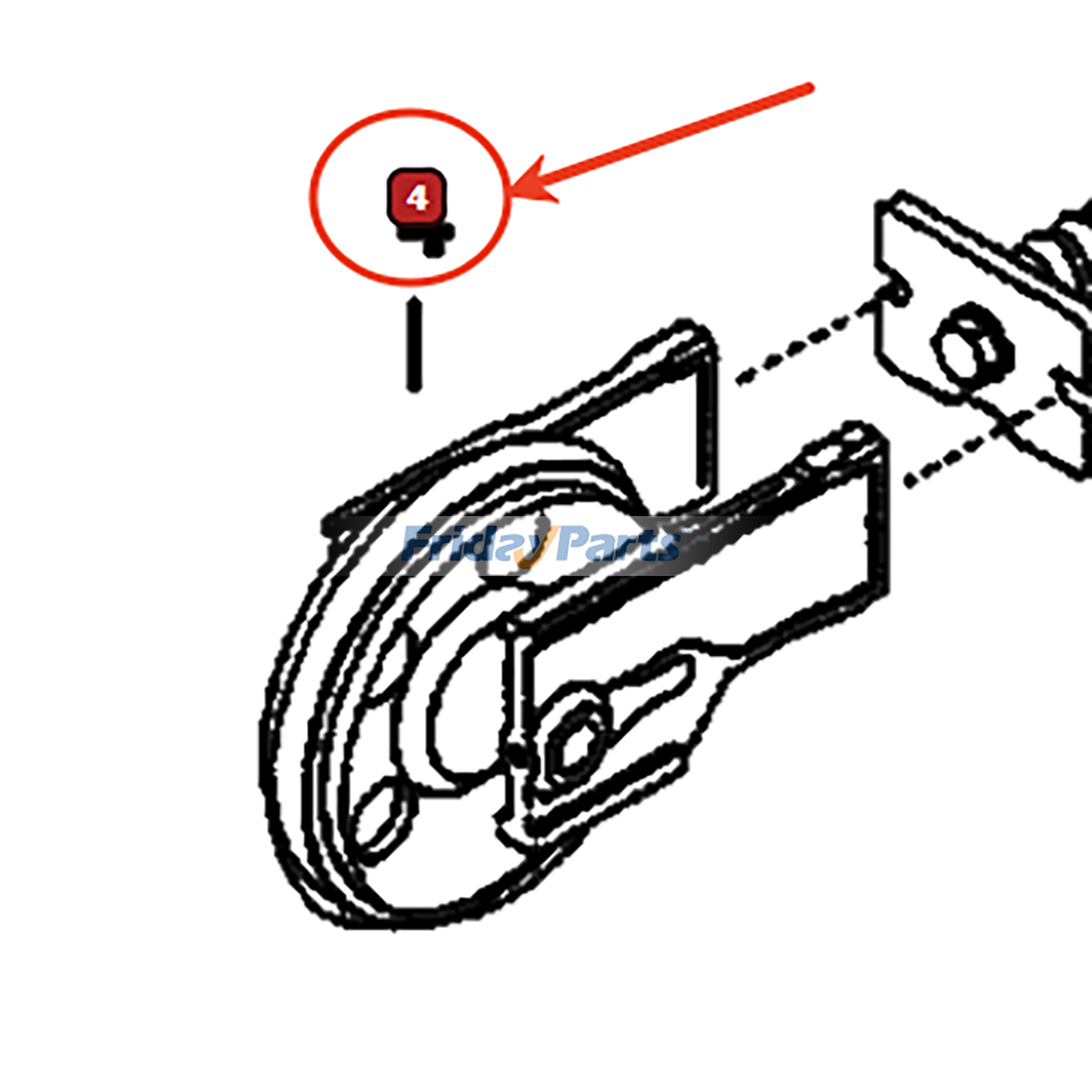 Front Idler for Excavator