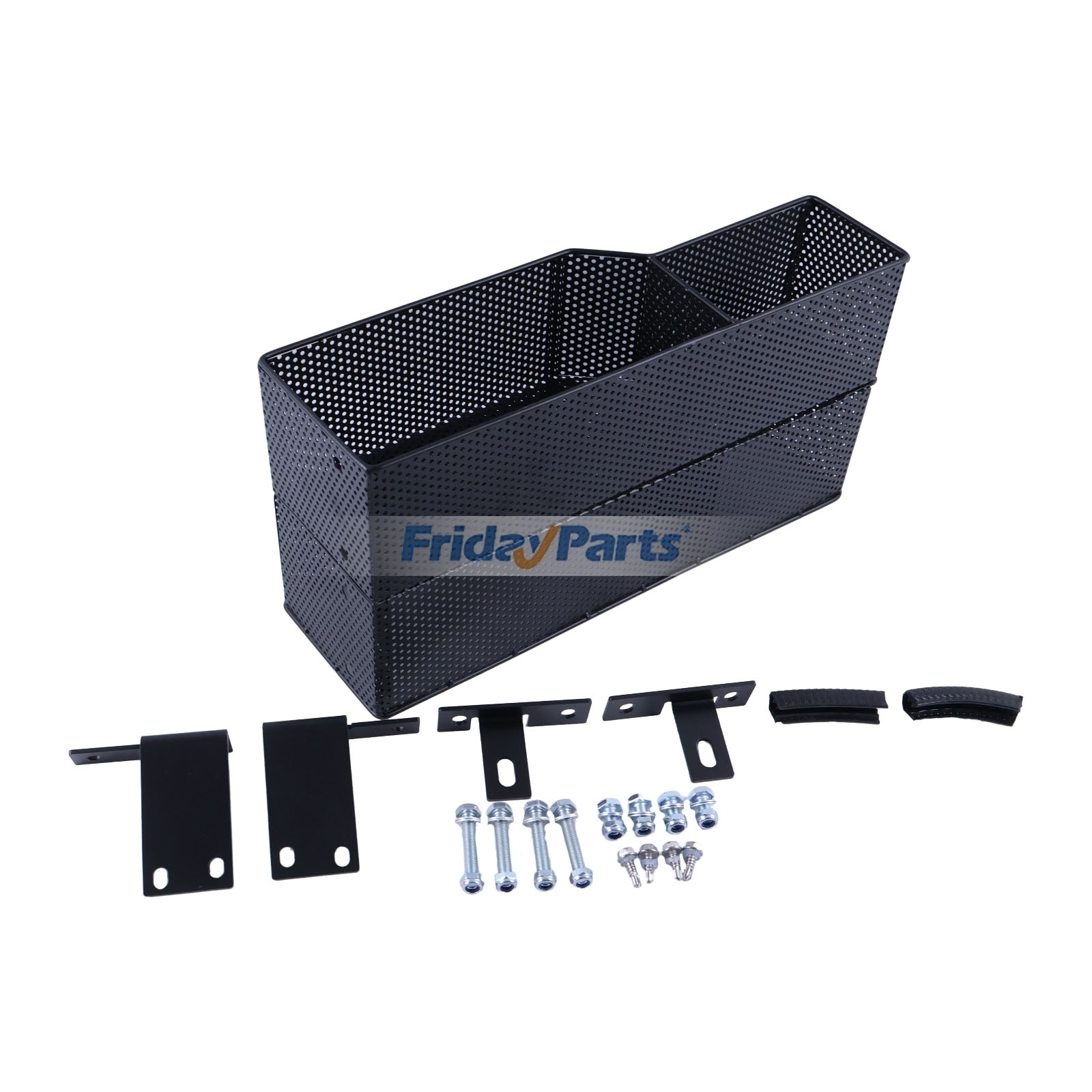 Cesta de armazenamento frontal interna com kit de montagem para carrinho de golfe EZGO TXT RXV 1994-up para Carrinho de Golfe