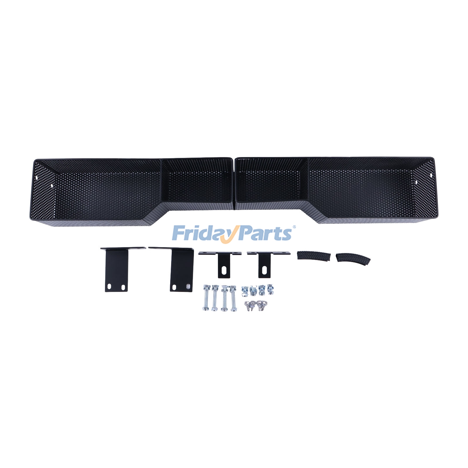 Cesta de armazenamento frontal interna com kit de montagem para carrinho de golfe EZGO TXT RXV 1994-up FridayParts