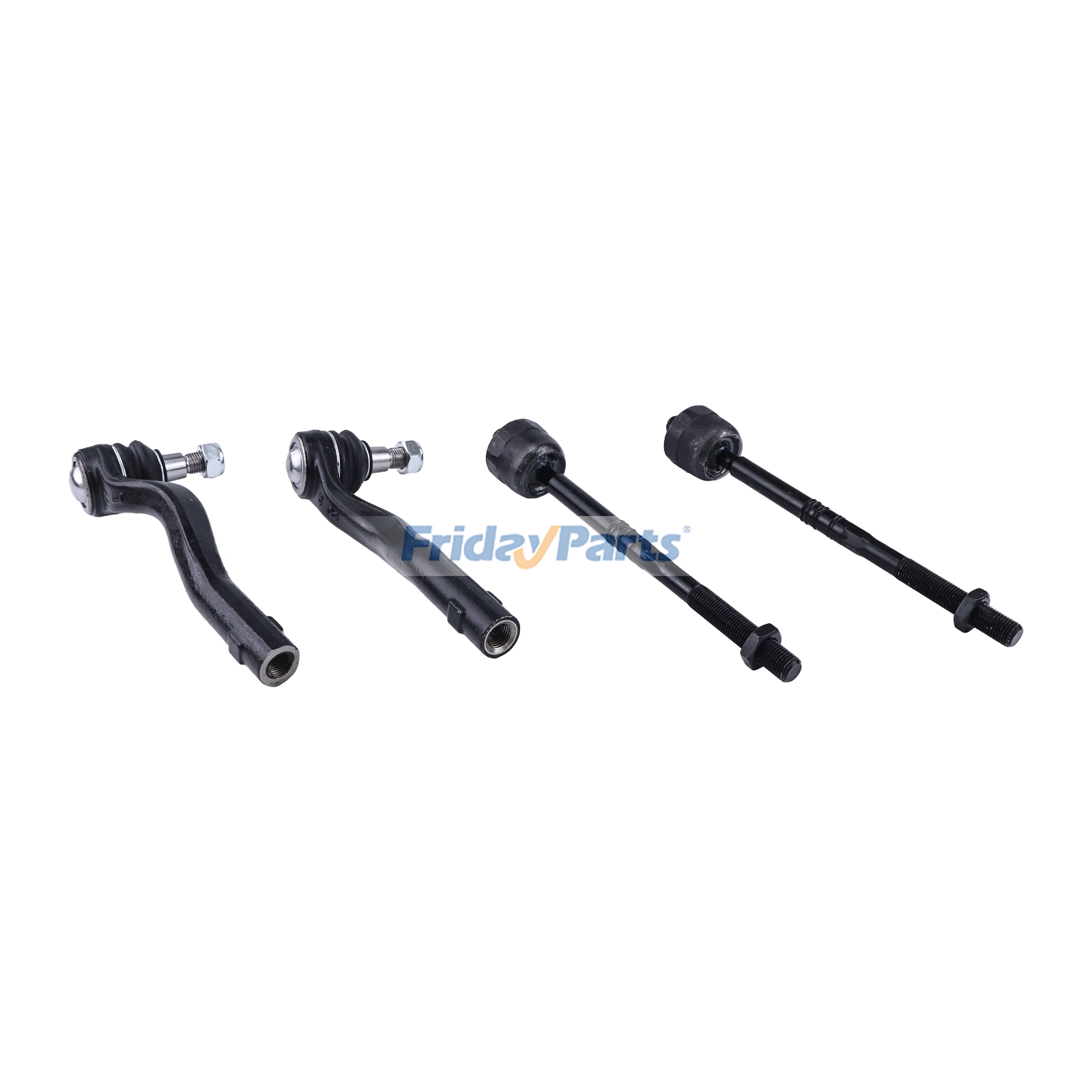 Vehicle Front Inner Outer Steering Tie Rod End Kit