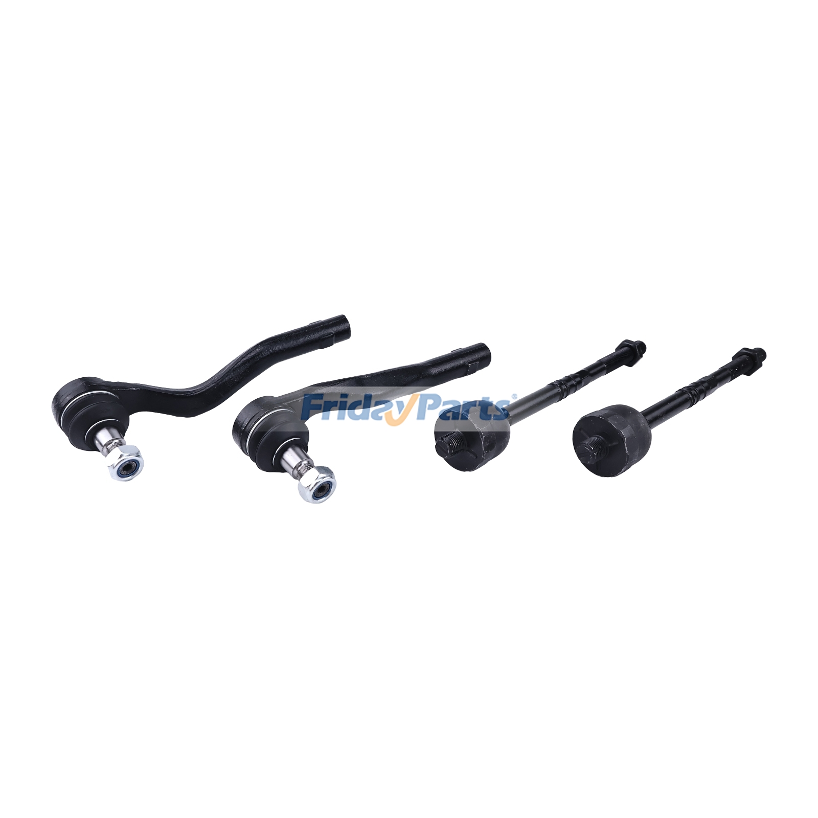 Front Inner Outer Steering Tie Rod End Kit 2043301903 2043302003 2043380515 for Mercedes-Benz GLK250 GLK350 2010-2016