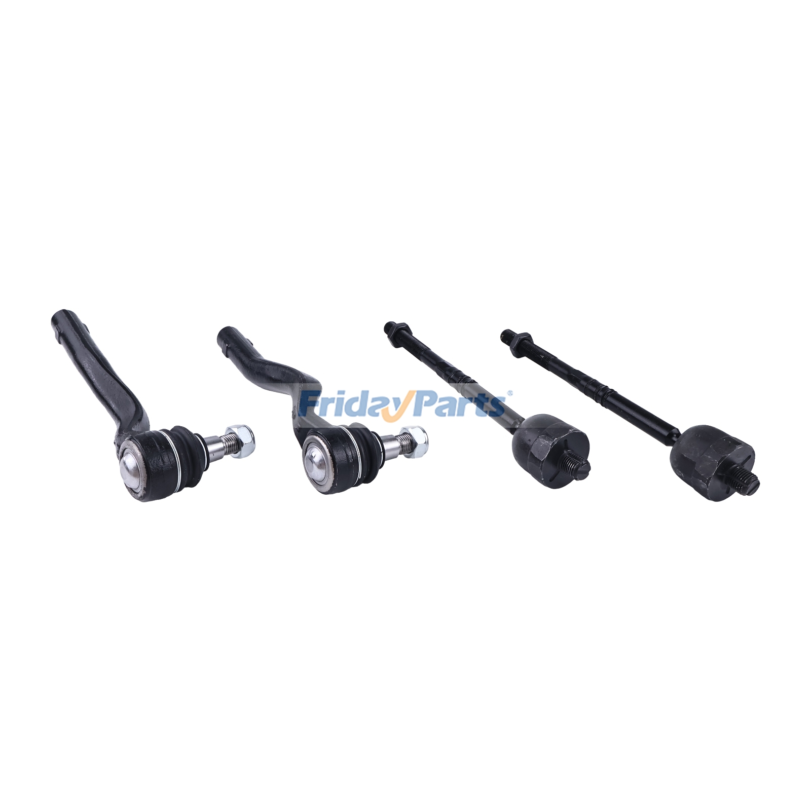Front Inner Outer Steering Tie Rod End Kit for Vehicle
