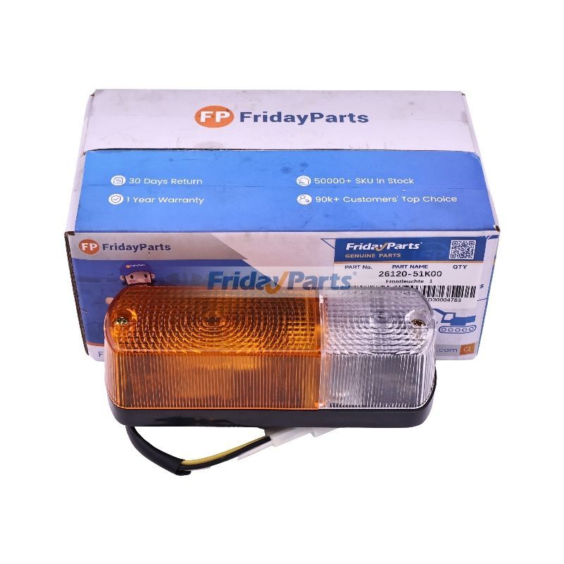 Feu avant 26120-51K00 pour chariot élévateur Nissan série J01 J02