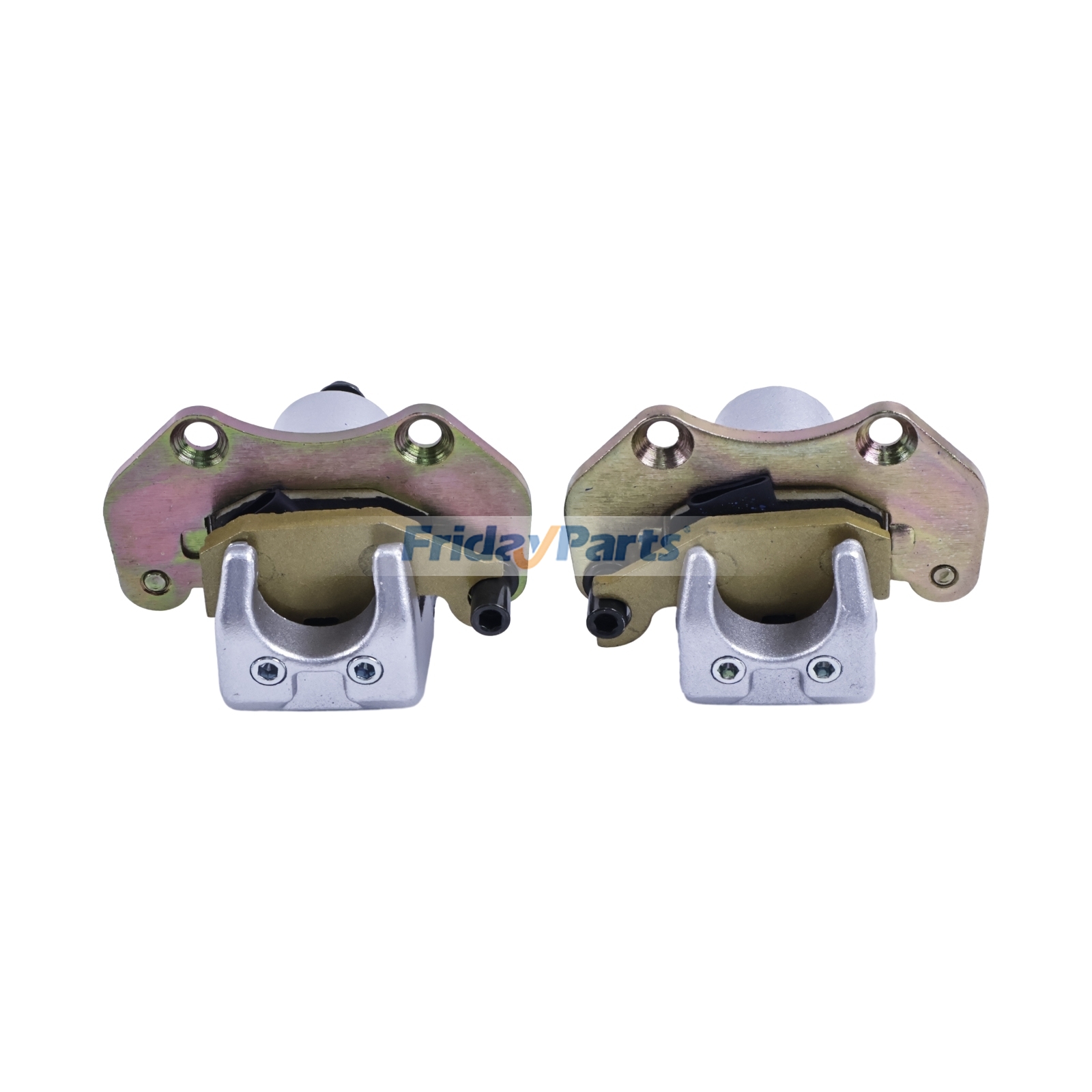 FridayParts Front Left Right Brake Caliper & Pad