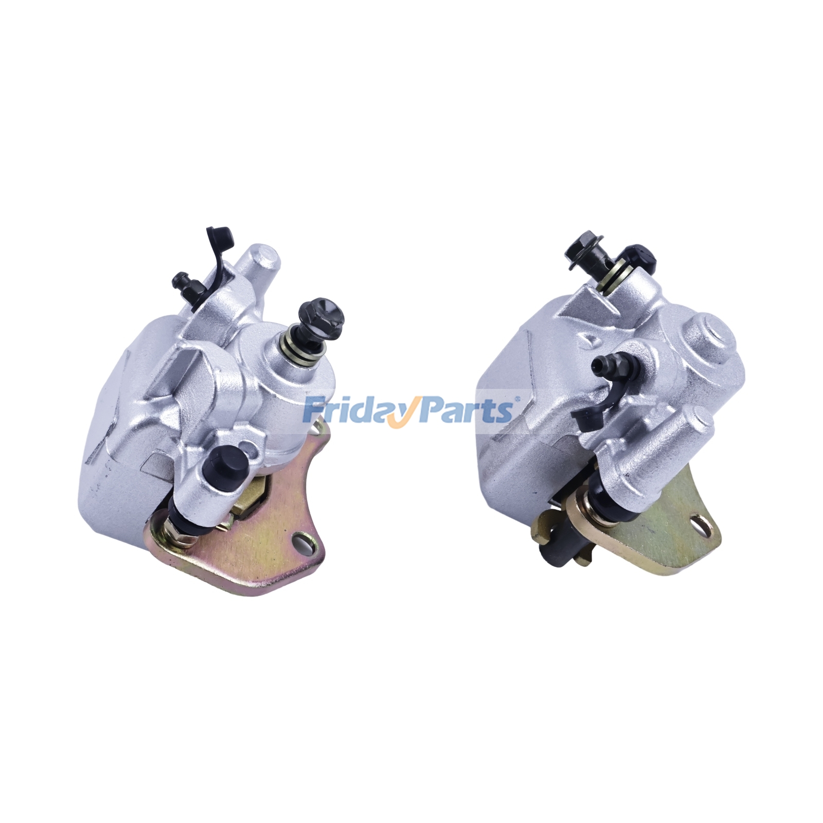 Front Left Right Brake Caliper & Pad for Sport UTV/ATV
