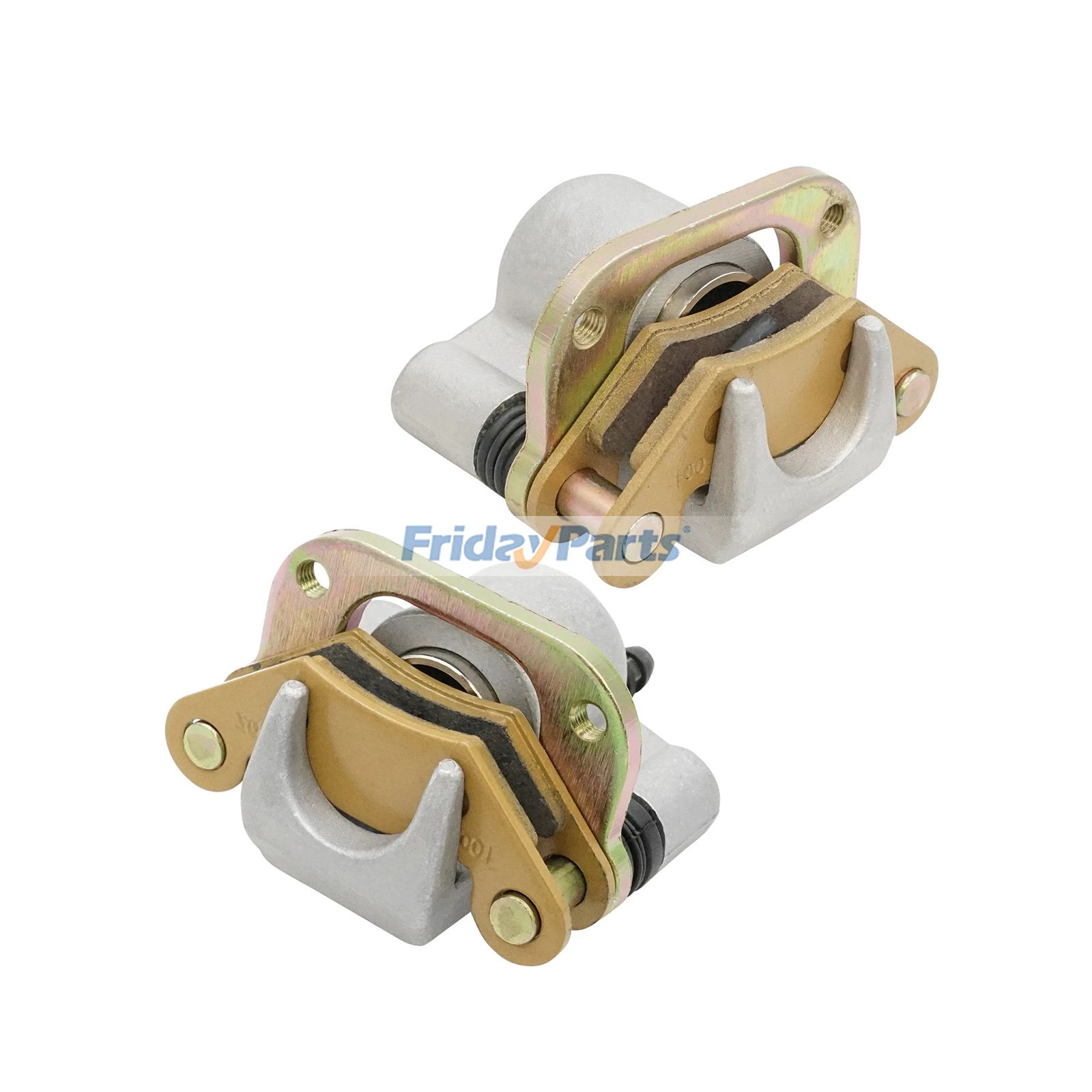 フロント左右ブレーキキャリパー（パッド付き）1910061 1910062 Polaris ATV Scrambler Xpress Xplorer Trail Boss Scrambler Magnum 300 400 325 425 500用