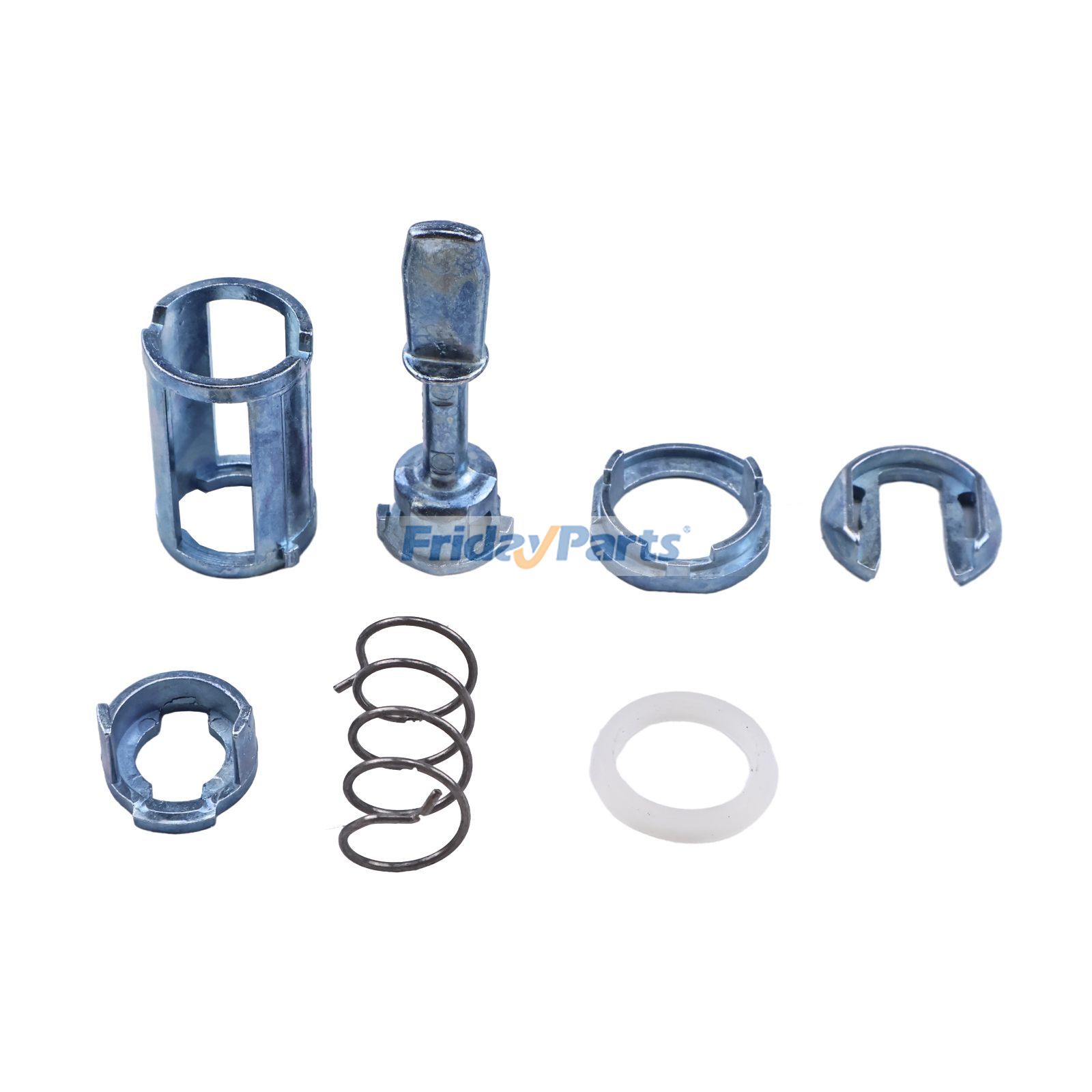 Front Left & Right Door Lock Cylinder Barrel Repair Kit 1U0837168 1U0837167 for VW Golf MK4 Bora 1997-2007