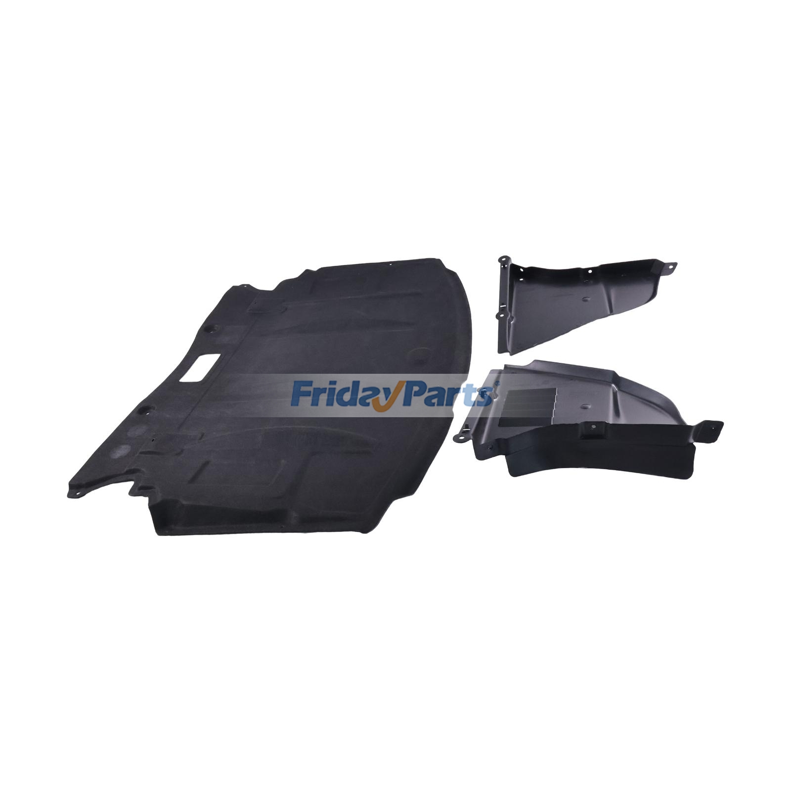 FridayParts Front Lower Engine Splash Shield Guard Cover Kit