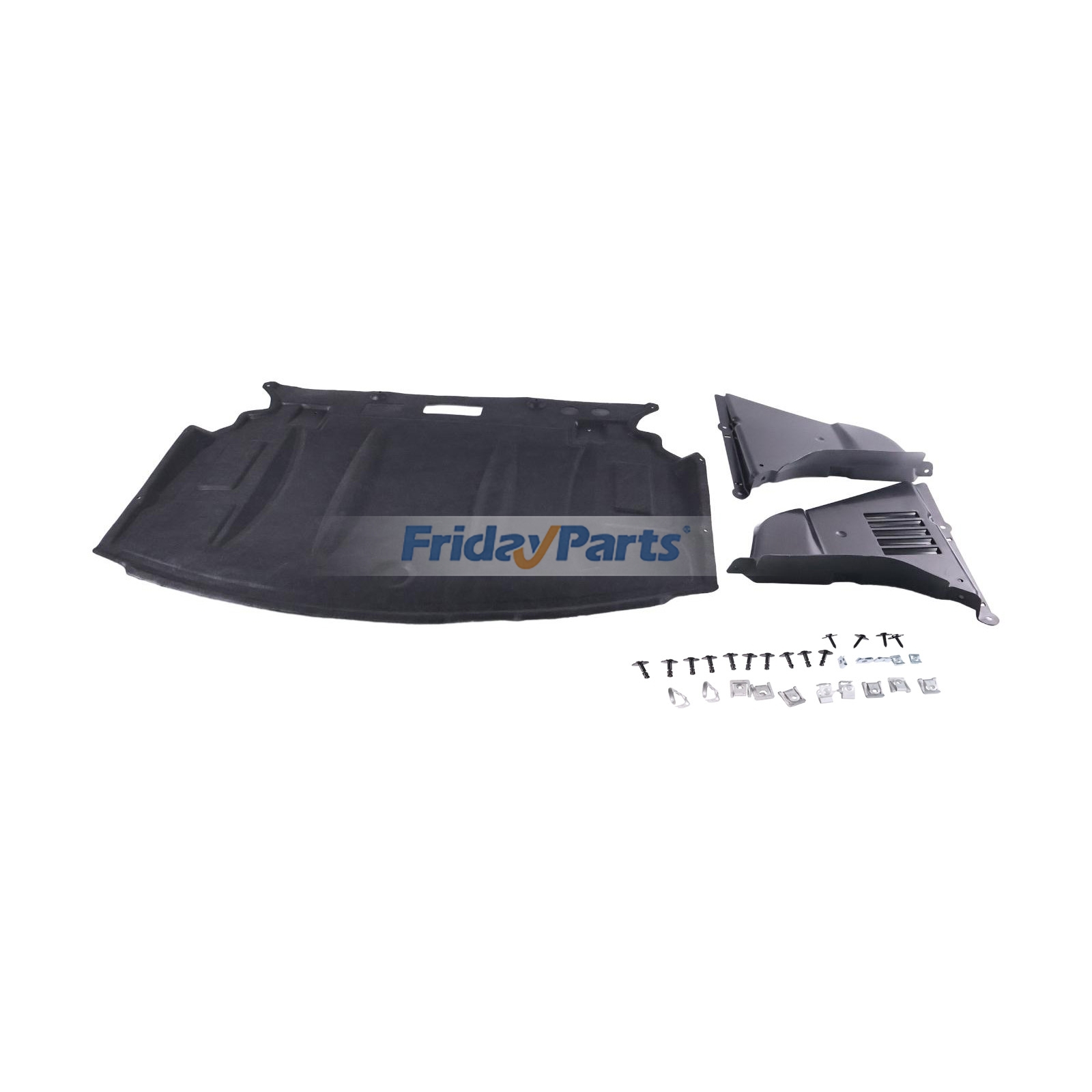 Vehicle Front Lower Engine Splash Shield Guard Cover Kit