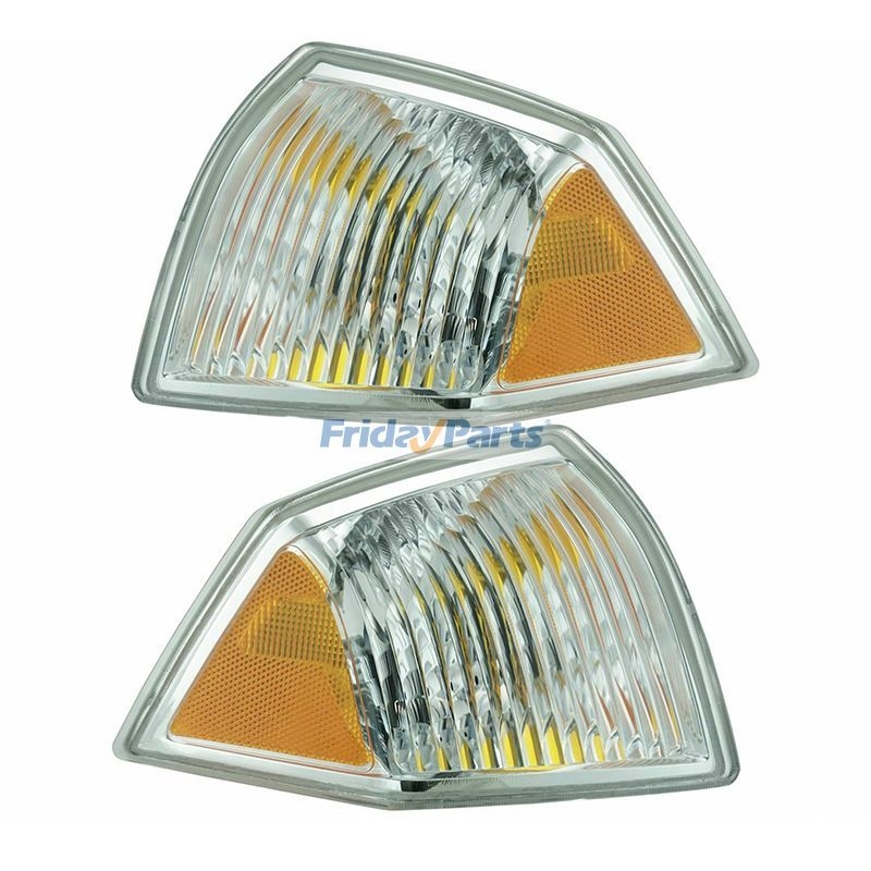 Pair Front Marker Corner Lights For 2005-2010 Chrysler 300 – AM Autoparts Direct Fit DOT SAE Certified