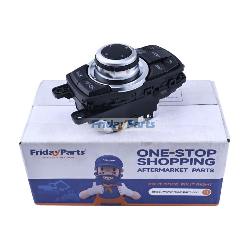 Front Media Switch Controller 65-82-9-206-444 for BMW Vehicle 2011-2016 528i 535i 535i xDrive 550i