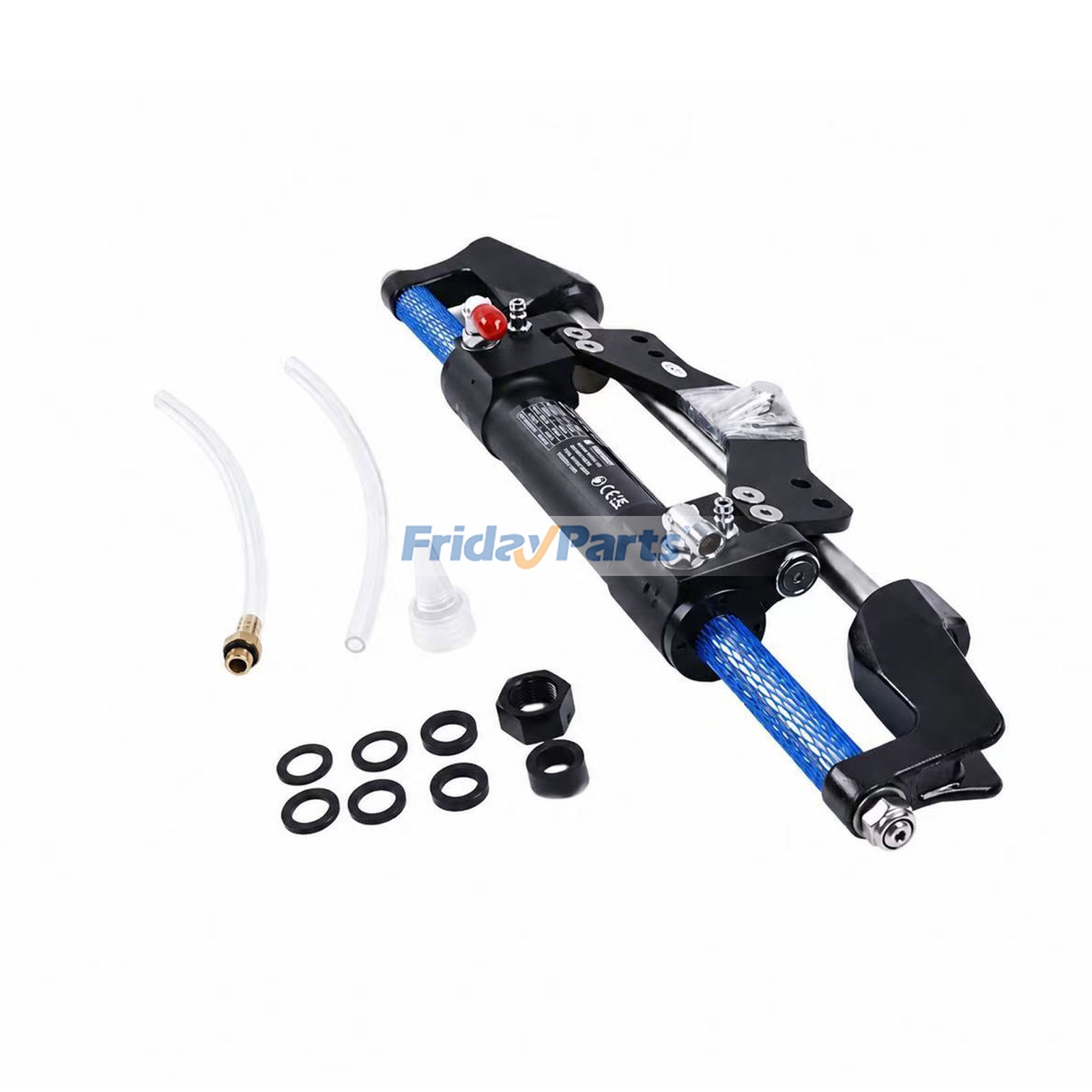 Front Mount Hydraulic Outboard Steering Cylinder Ram HC5358-3 for SeaStar 225HP 350HP Yamaha 80HP 90HP 115HP 150HP 225HP 250HP F115A Motor