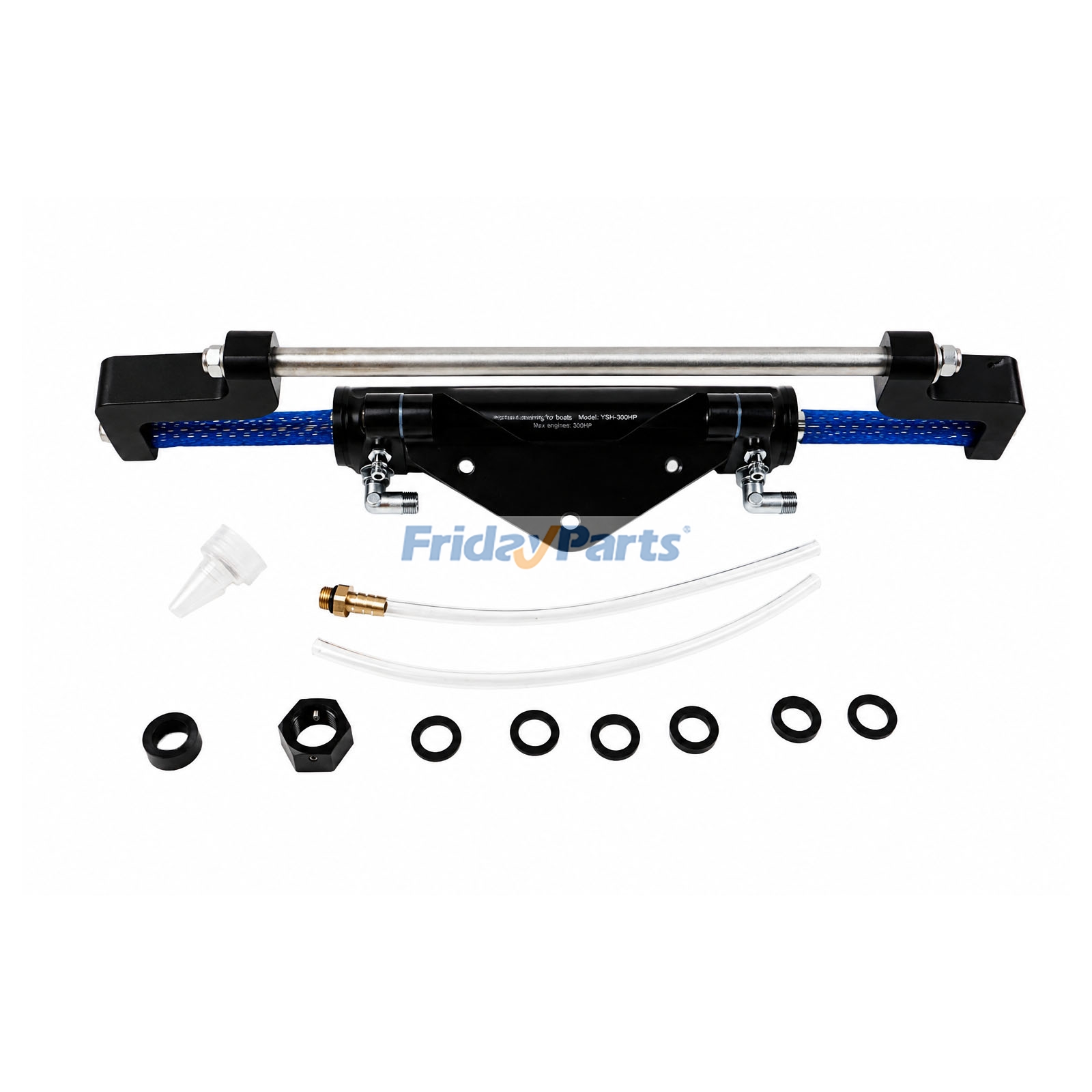 Front Mount Hydraulic Steering Cylinder  for Outboard 300HP - Replaces Dometic Seastar HC5345-3