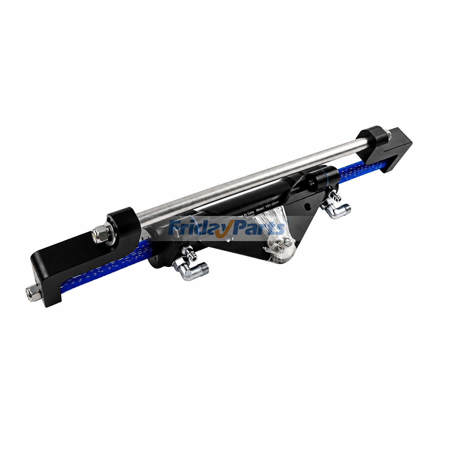 Front Mount Hydraulic Steering Cylinder compatible with Engine,Marine