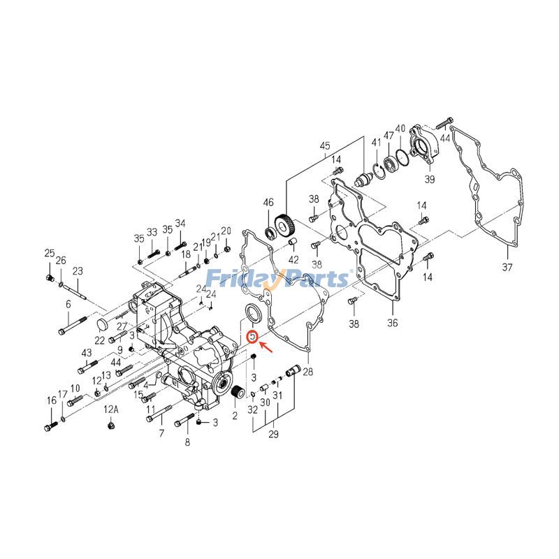 Front Oil Sealpour Moteur,Tracteur