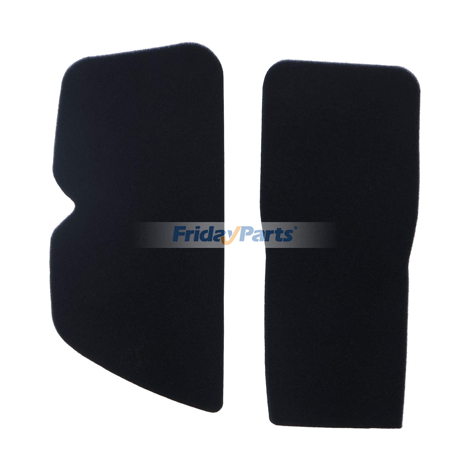 Juego de filtros de aire delantero y trasero 13781-38B10 13781-38B60 para Suzuki VS1400 S83 Boulevard VS1400GLP VS1400GLF Intruder VS1400GLPS 1987-2009
