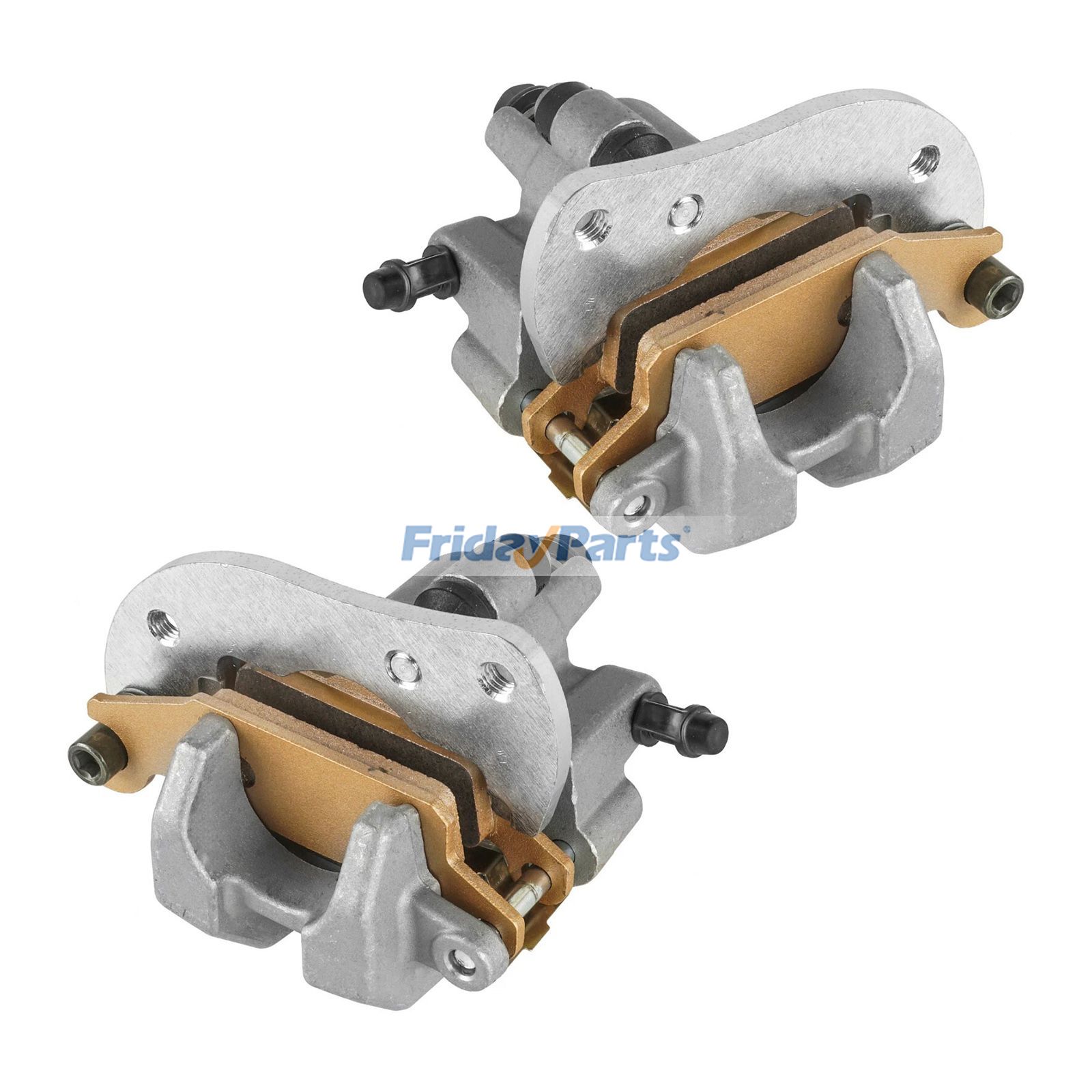 Kit d'étriers de frein avant et arrière avec plaquettes 3B4-2580V-11-00 3B4-2580W-11-00 pour VTT Yamaha YFM550 YFM700 2007-2020