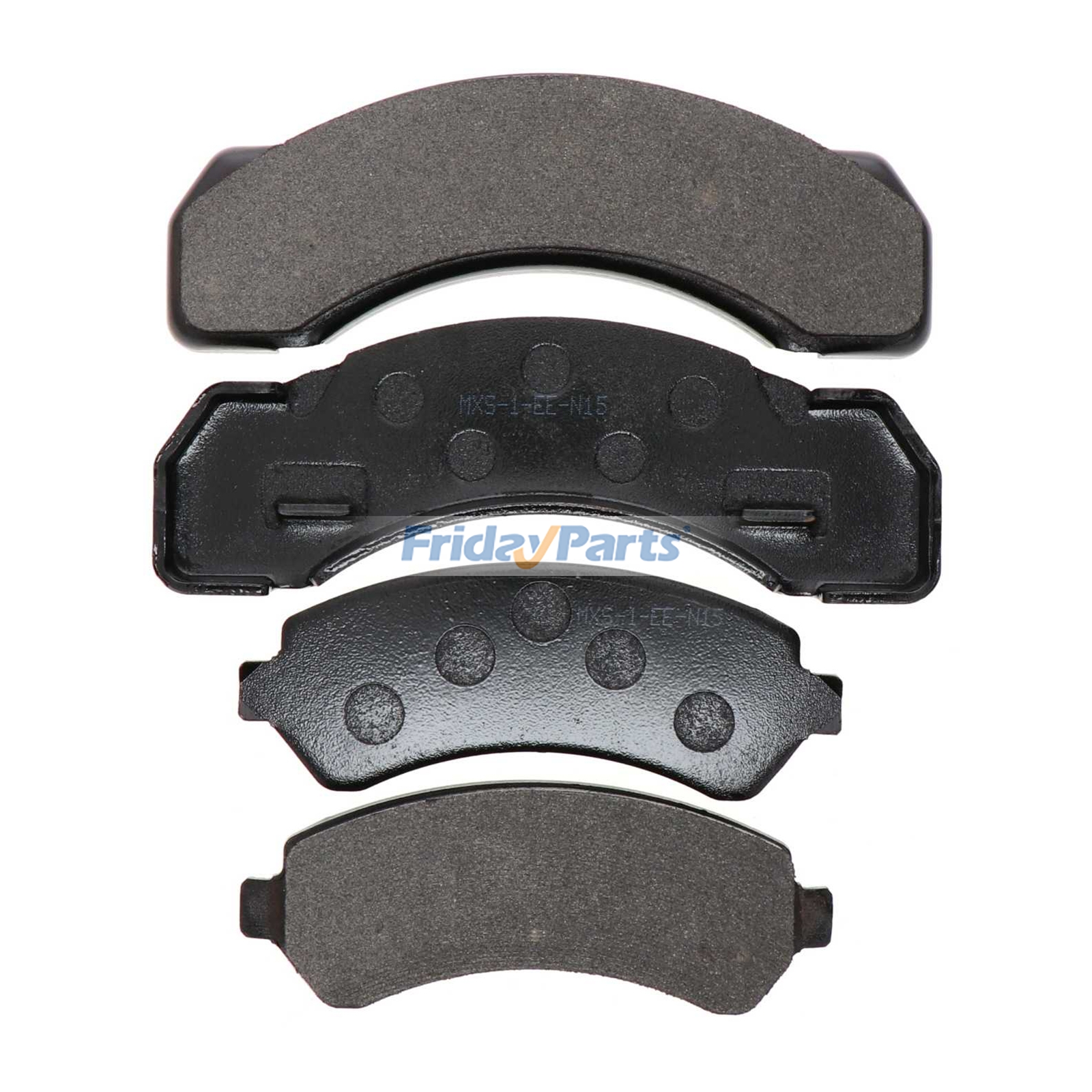 Front Rear Brake Pad Kit 12389421 for 1997-1999 Chevrolet P30 4.3L 5.7L 7.4L