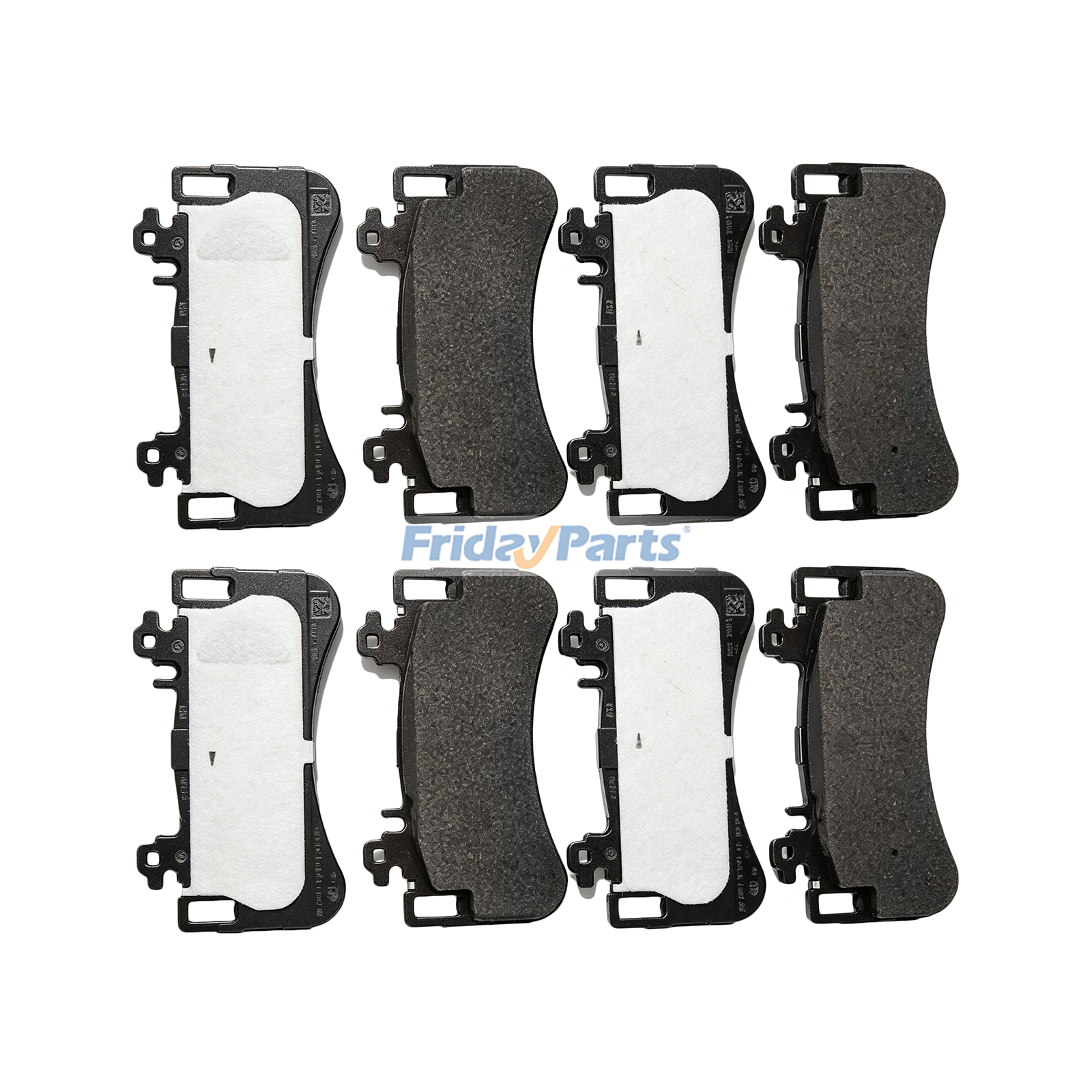 Bremsbelagsatz vorne & hinten 0004200706 0004200606 für Mercedes-Benz EQE 350 500 2023-2025