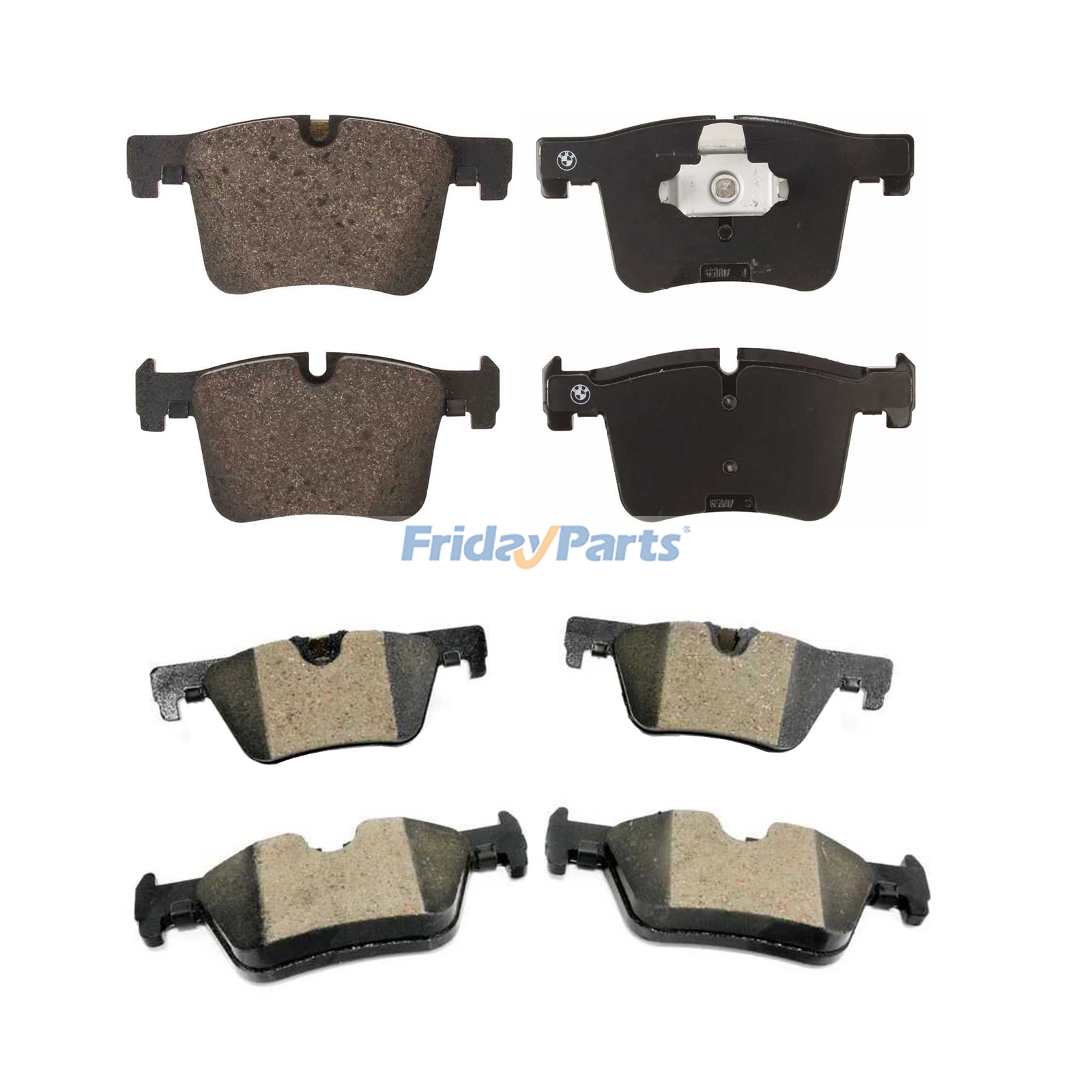 Front & Rear Brake Pad Set 34106859181 34206873094 for BMW 228i 230i 320i 328d 328i 330e 330i 428i, 430i