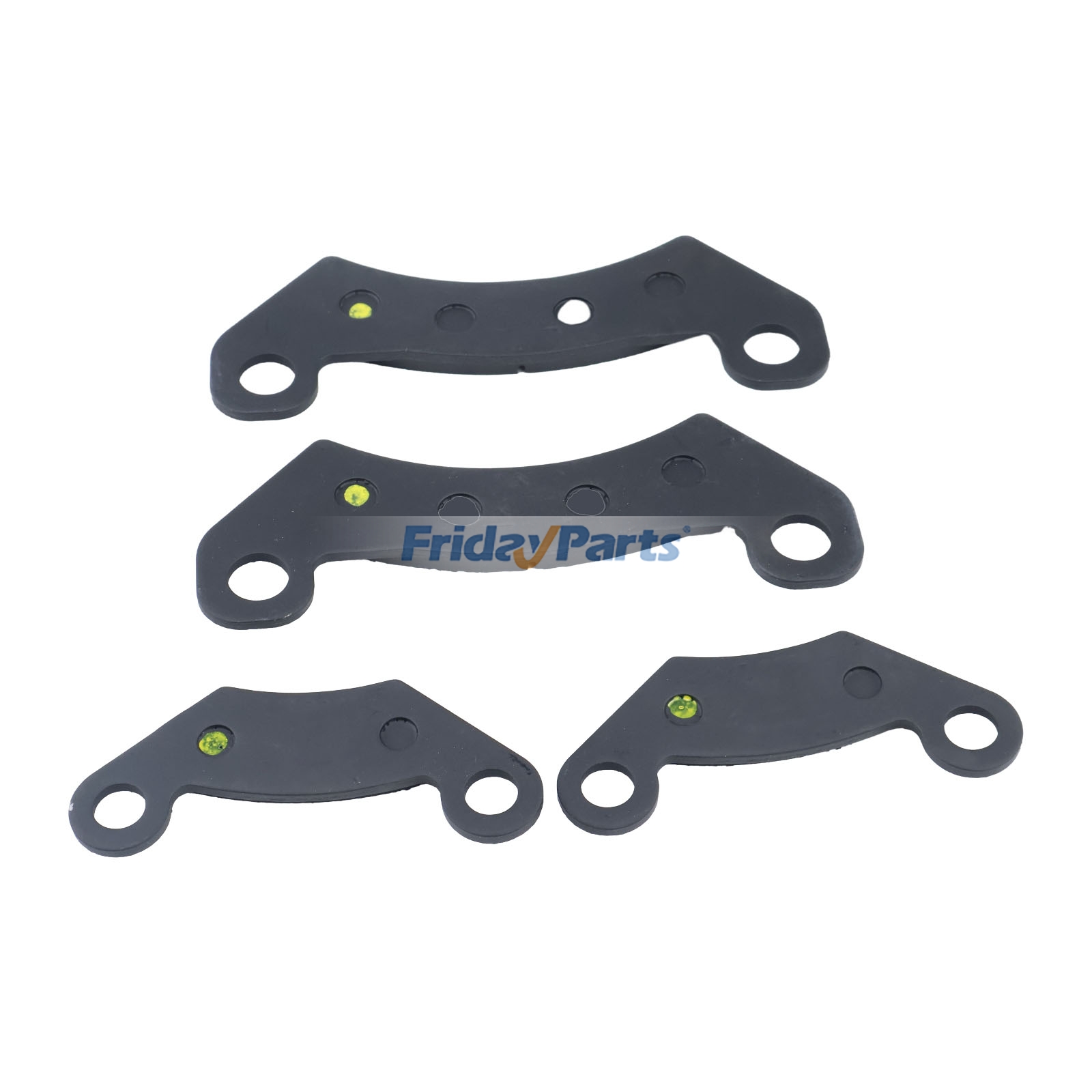 Veículo Utilitário Para JOHN DEERE - Jogo de pastilhas de freio dianteiras e traseiras AM141182 AM140607 para John Deere UTV Gator XUV 625i 825i 825E 825M 855D 855E 855M